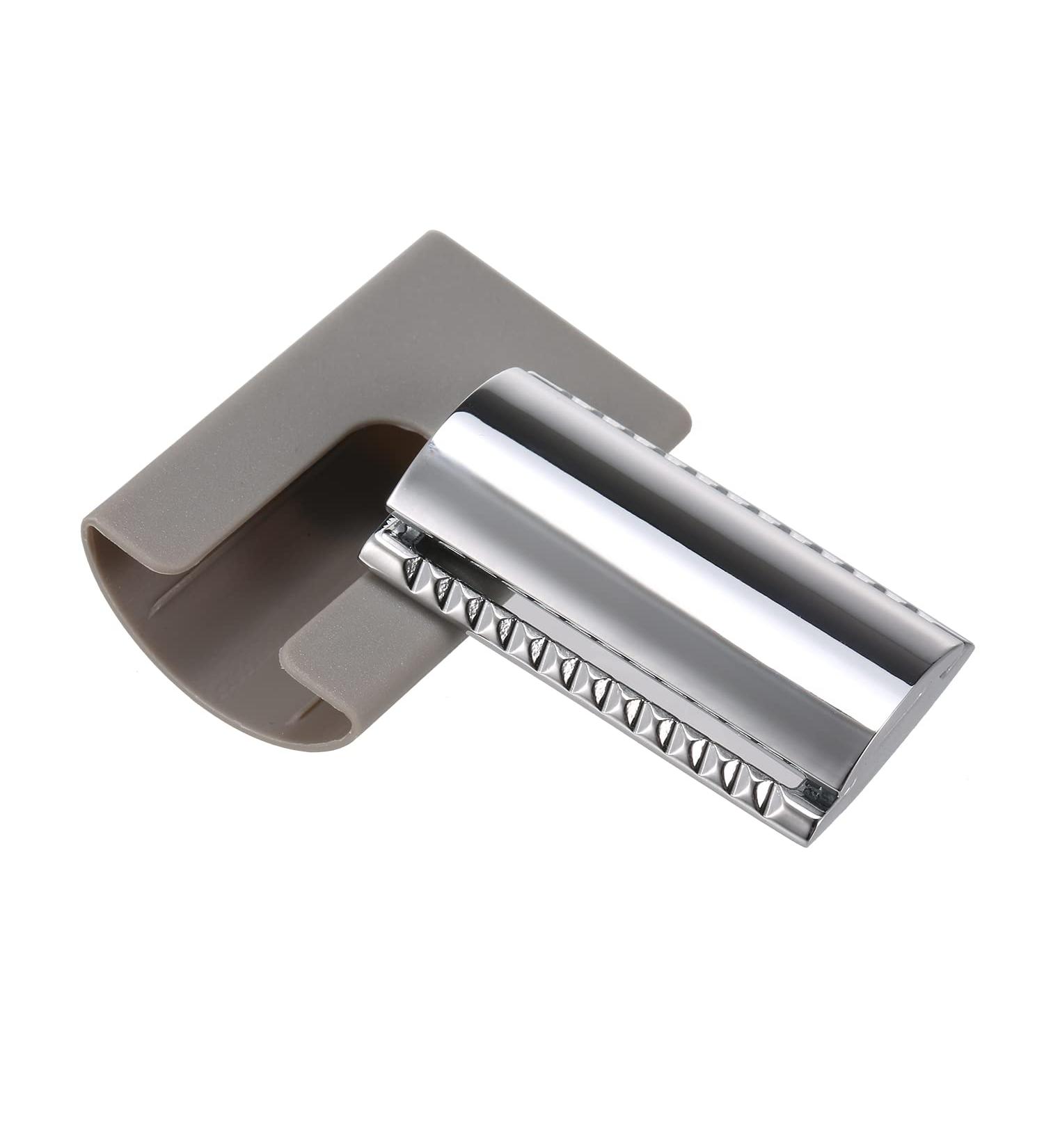 Double Edge Safety Razor with Open Comb - Men's Hairdressing Shaving Tool for Home Use - Buy Online on GoSupps.com