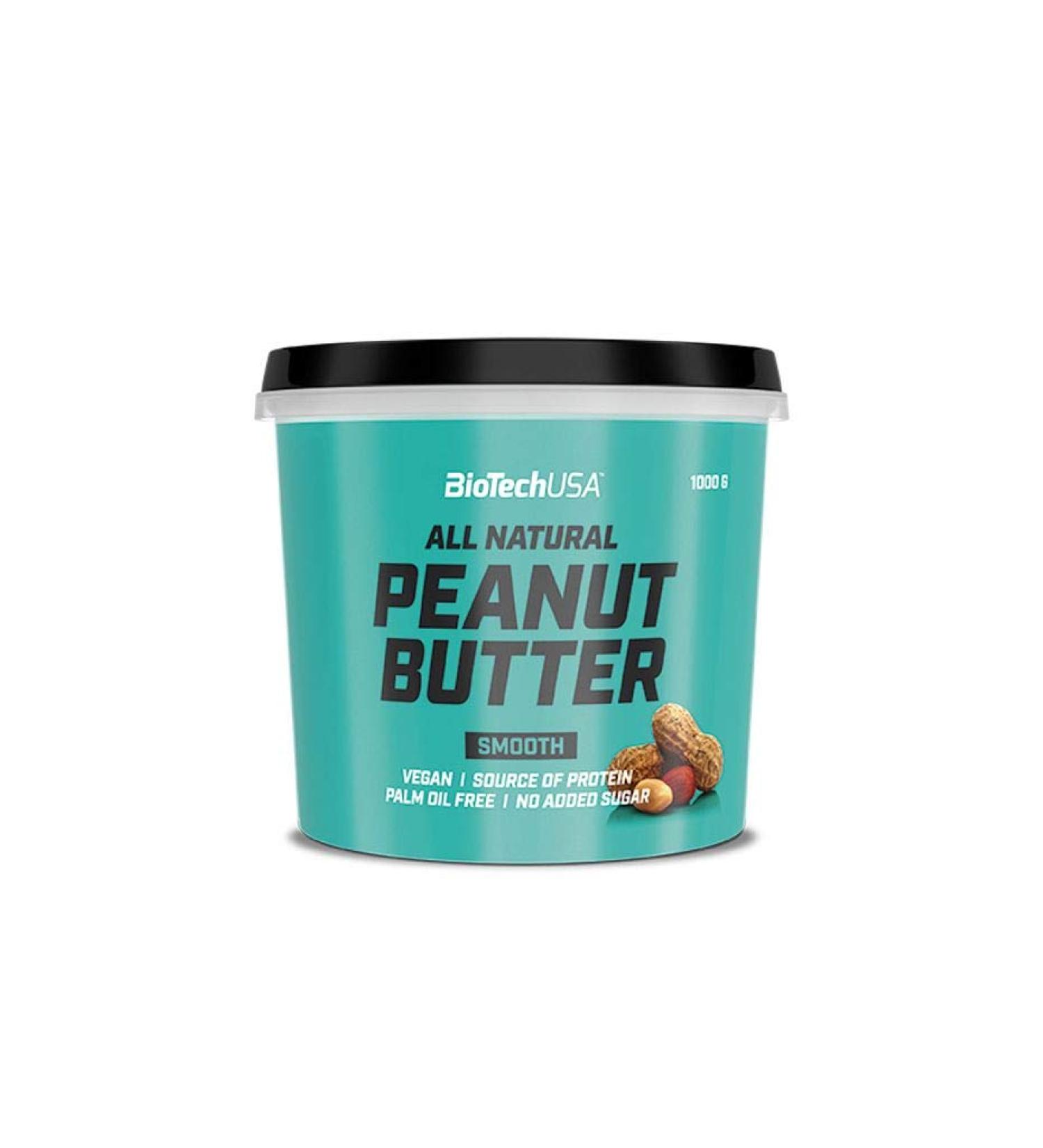  BioTechUSA Biotech USA Pack of 5 Peanut Butter 1 kg - Buy Online on GoSupps.com