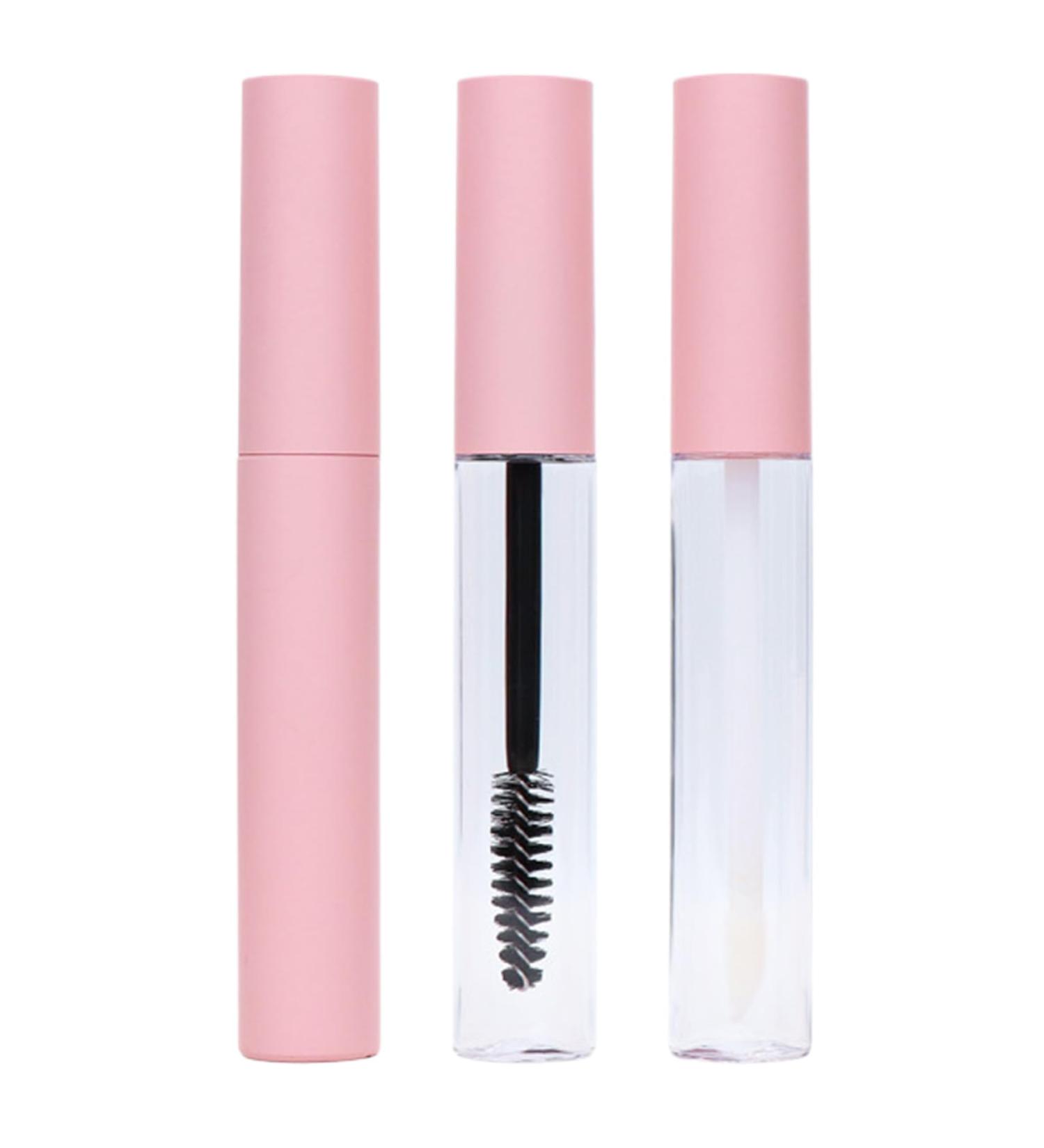 Empty Mascara Tube 3Pcs 10ml Empty Mascara Tube and Wand Empty Lip Gloss and Eyeliner Tube Refillable Mascara Tubes Empty for Castor Oil Mascara Brushes - Buy Online on GoSupps.com