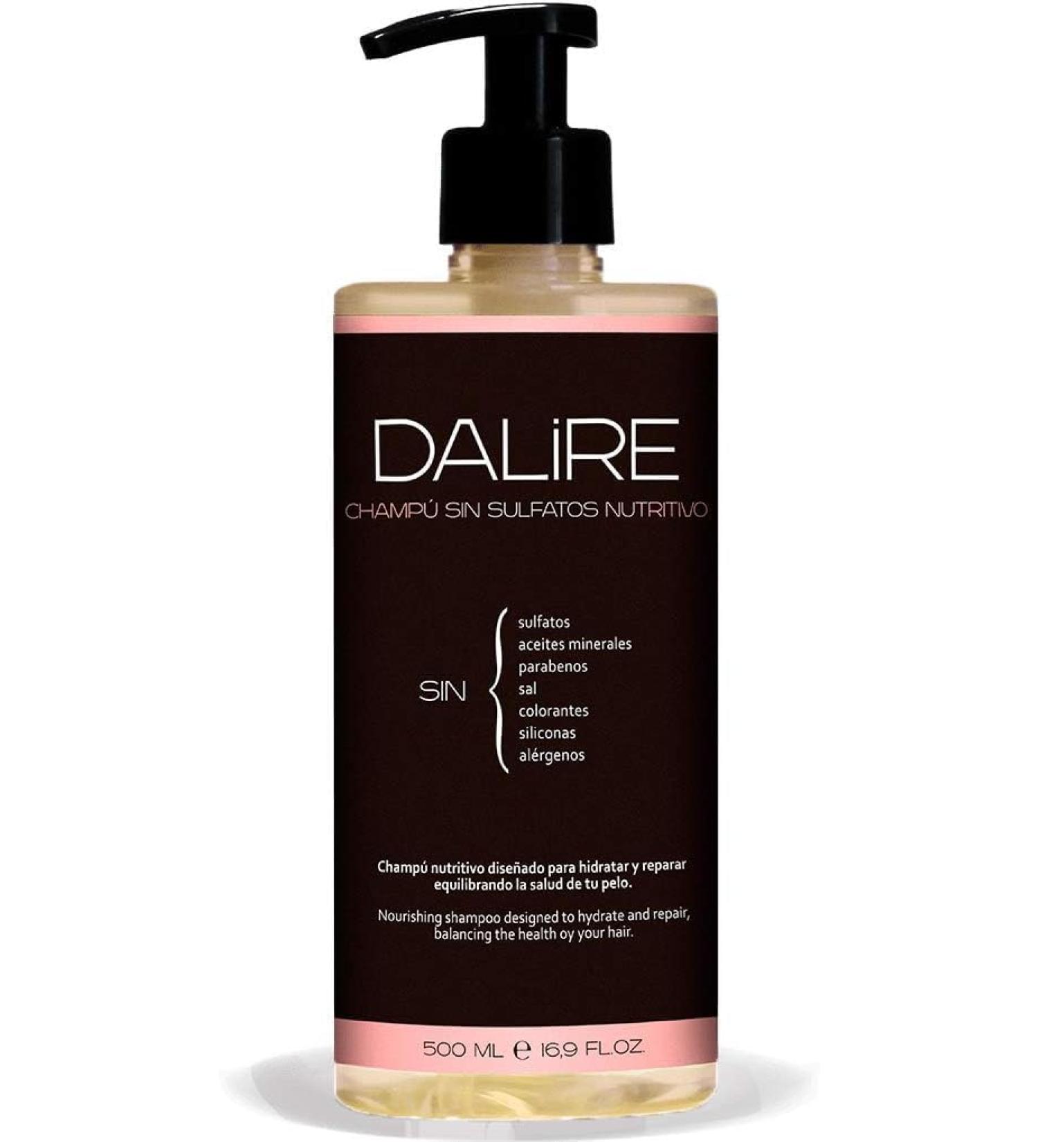 DALIRE ORGANIC NUTRITIONAL SHAMPOO DALIRE NO SULPHATE NO SULPHATES NO SILICONES | DETOX EFFECT | For dry dark and tanned hair | Recommended by DERMATOLOGISTS for DERMATITIS and itching - Buy Online on GoSupps.com