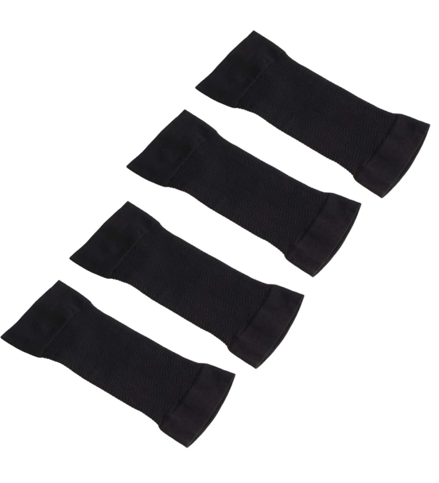 Buy Arm Shaper for Women - Compression Arm Sleeves for Weight Loss & Toning - 2 Pair Black - Upper Arm Recovery Support - Buy Online on GoSupps.com