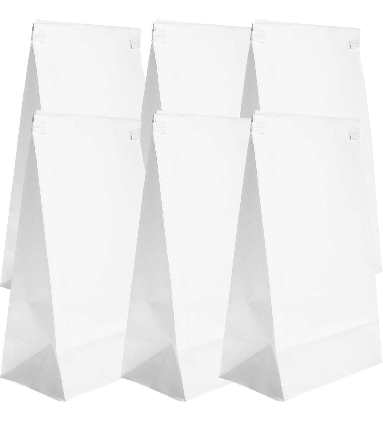 ULTECHNOVO Puke Bags for Car 25pcs Sports Glasses Candy for Flying Car Travel Vomit Throw up Bag Plane Wrapping Paper Bag Paper Hygiene Bag Child White Vomiting Bags Disposable Nausea White 25pcs