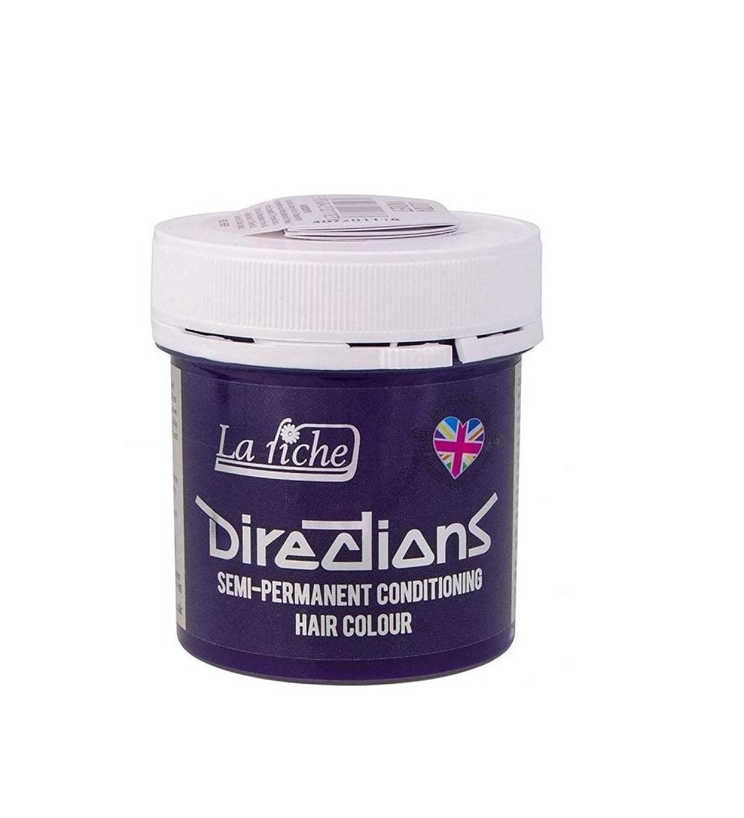 2 x New La Riche Directions Semi-Permanent Hair Color 88ml - Ultra Violet