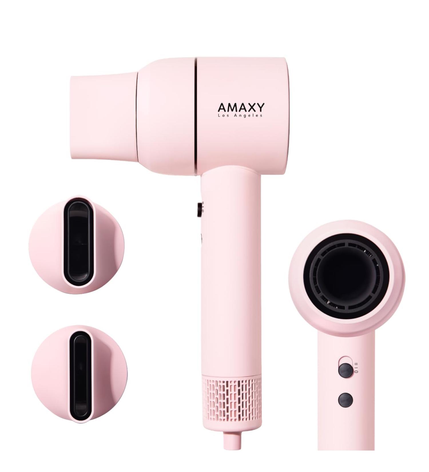 Salon Quality Negative Ion Hair Dryer - Powerful Quiet Frizz-Free Finish | Premium Drying with 2 Magnetic Nozzles | No Heat Damage Gift Box - Buy Online on GoSupps.com