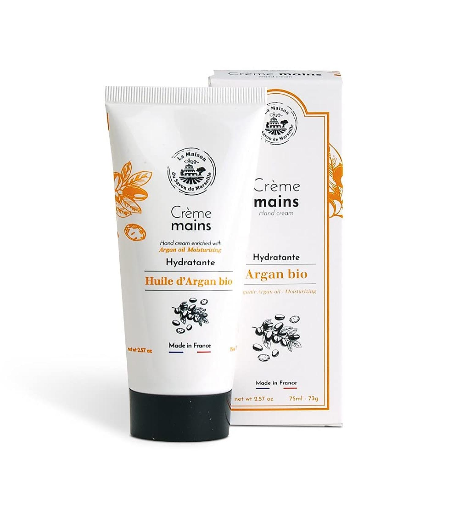 Hand Cream - 75ml - Organic Argan Oil English