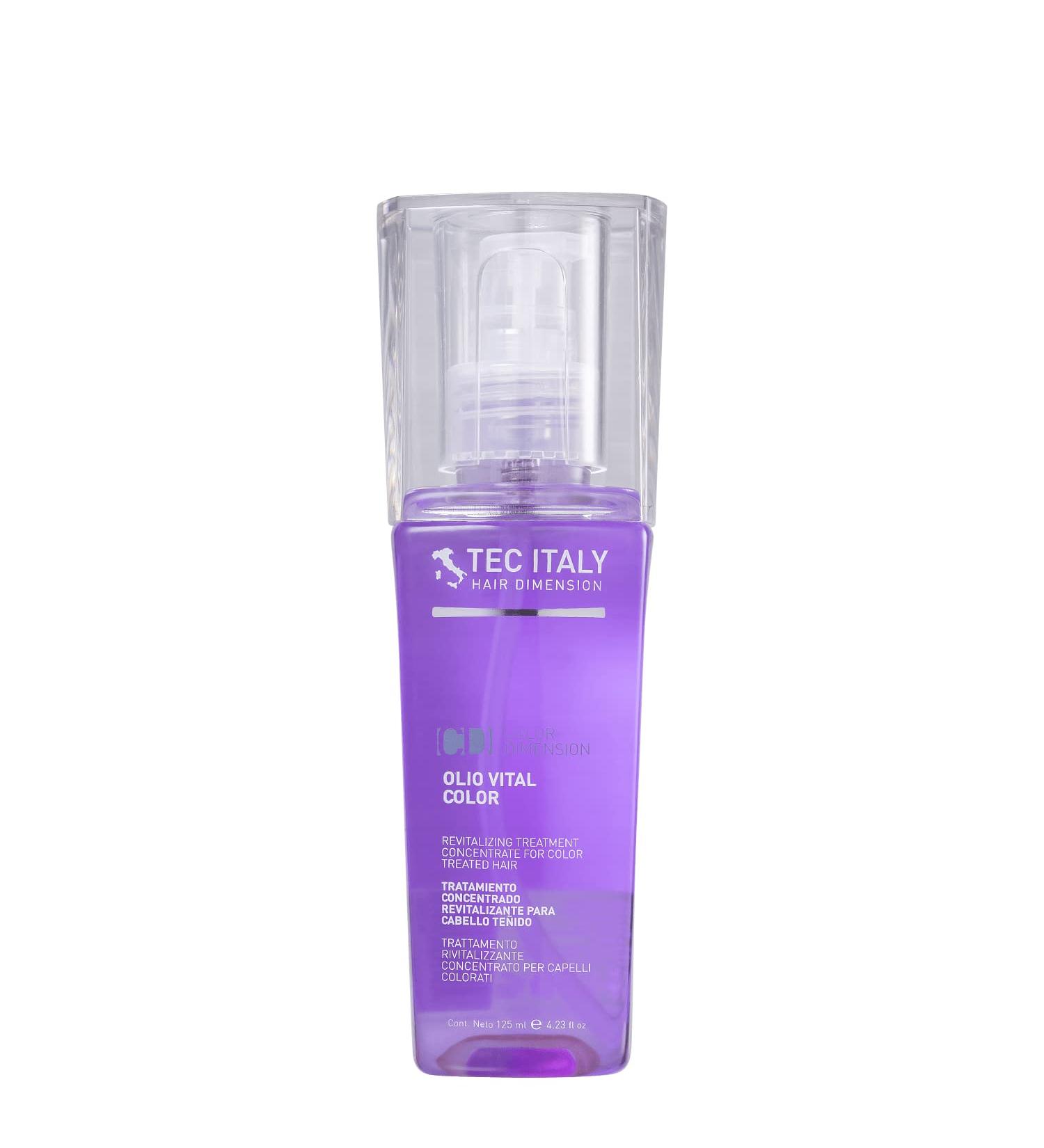 Tec Italy Olio Vital Color Revitalizing Treatment 125ml - Best Hair & Skin Care for Vibrant Color | International Shipping Available - Buy Online on GoSupps.com