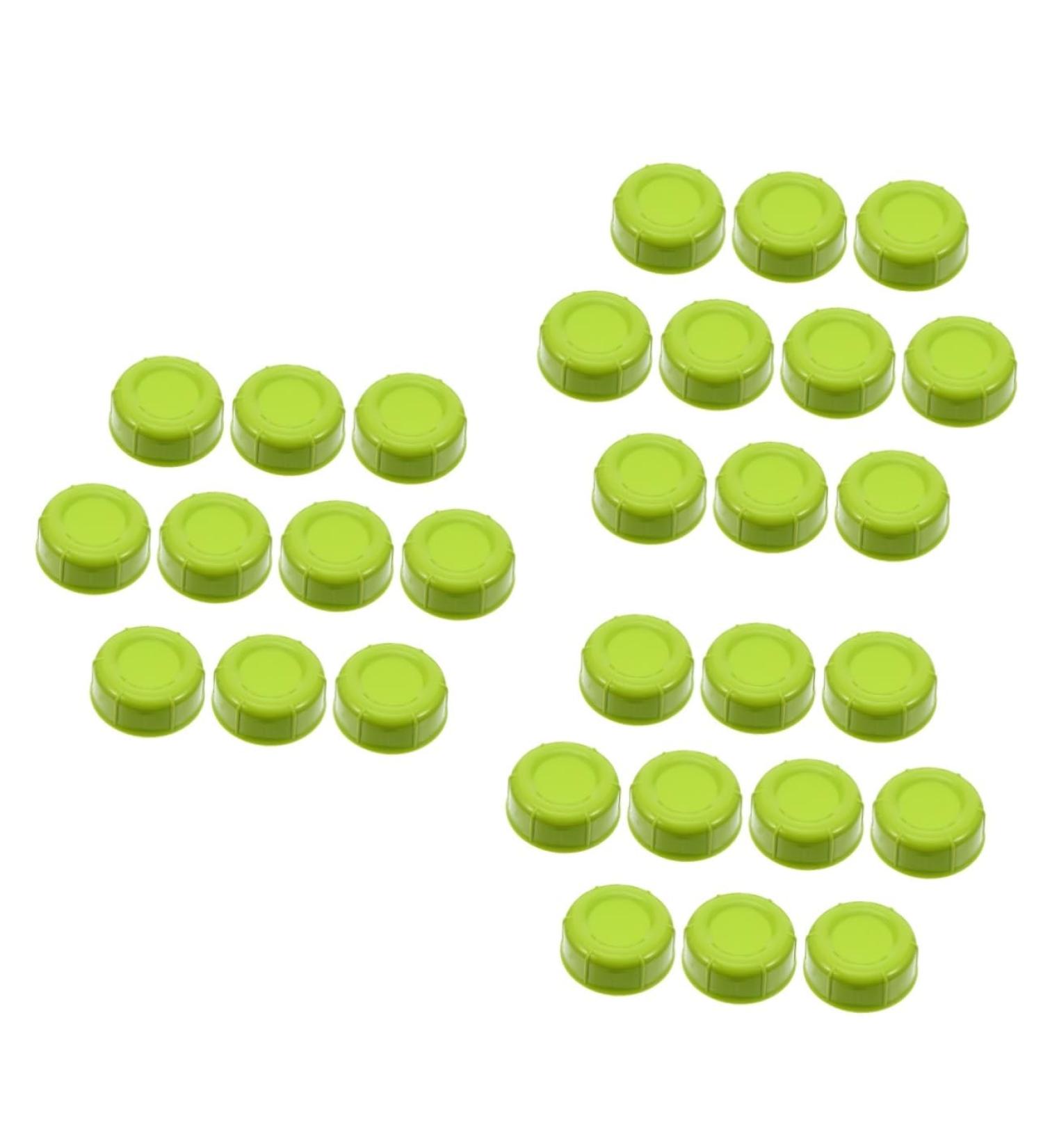 BESTonZON 30 Pcs Baby Bottle Seal Cap Milk Bottle Caps Replacement Baby Bottle Replacement Cap Nursery Bottle Lids Breastmilk Bottles Cap Kit Girl Child Glasses Food Grade Pp Water Proof Greenx3pcs 4.3x4.3x1.5cmx3pcs - Buy Online on GoSupps.com