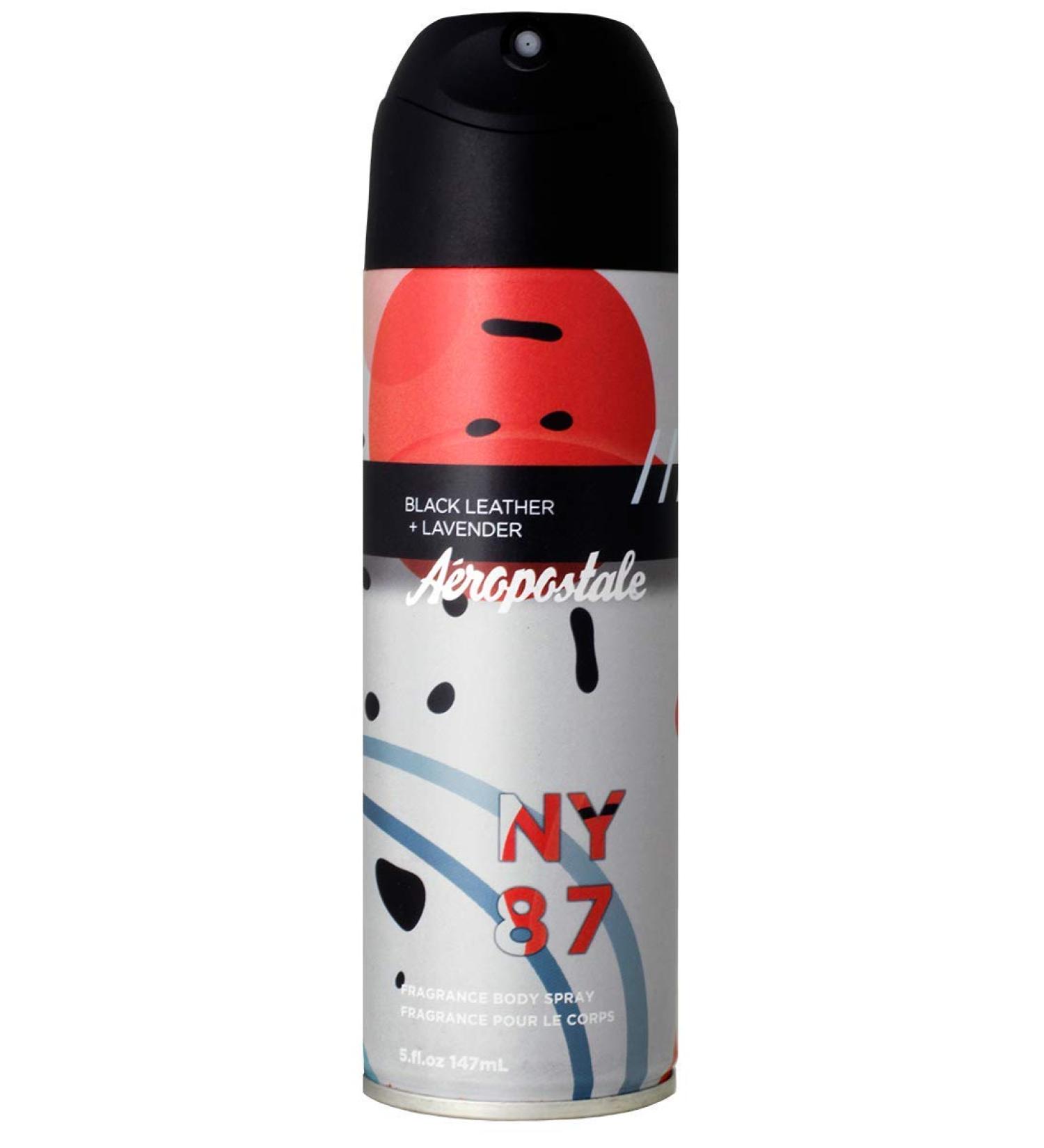 Aeropostale Avant Garde Series Black Leather and Lavender 5 Fl Oz