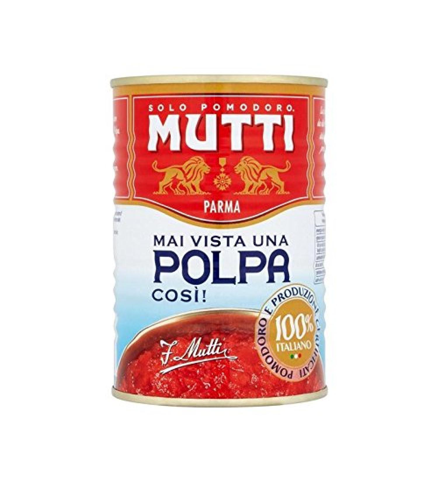 Mutti Mutti Finely Chopped Tomatoes 400g - Pack of 6