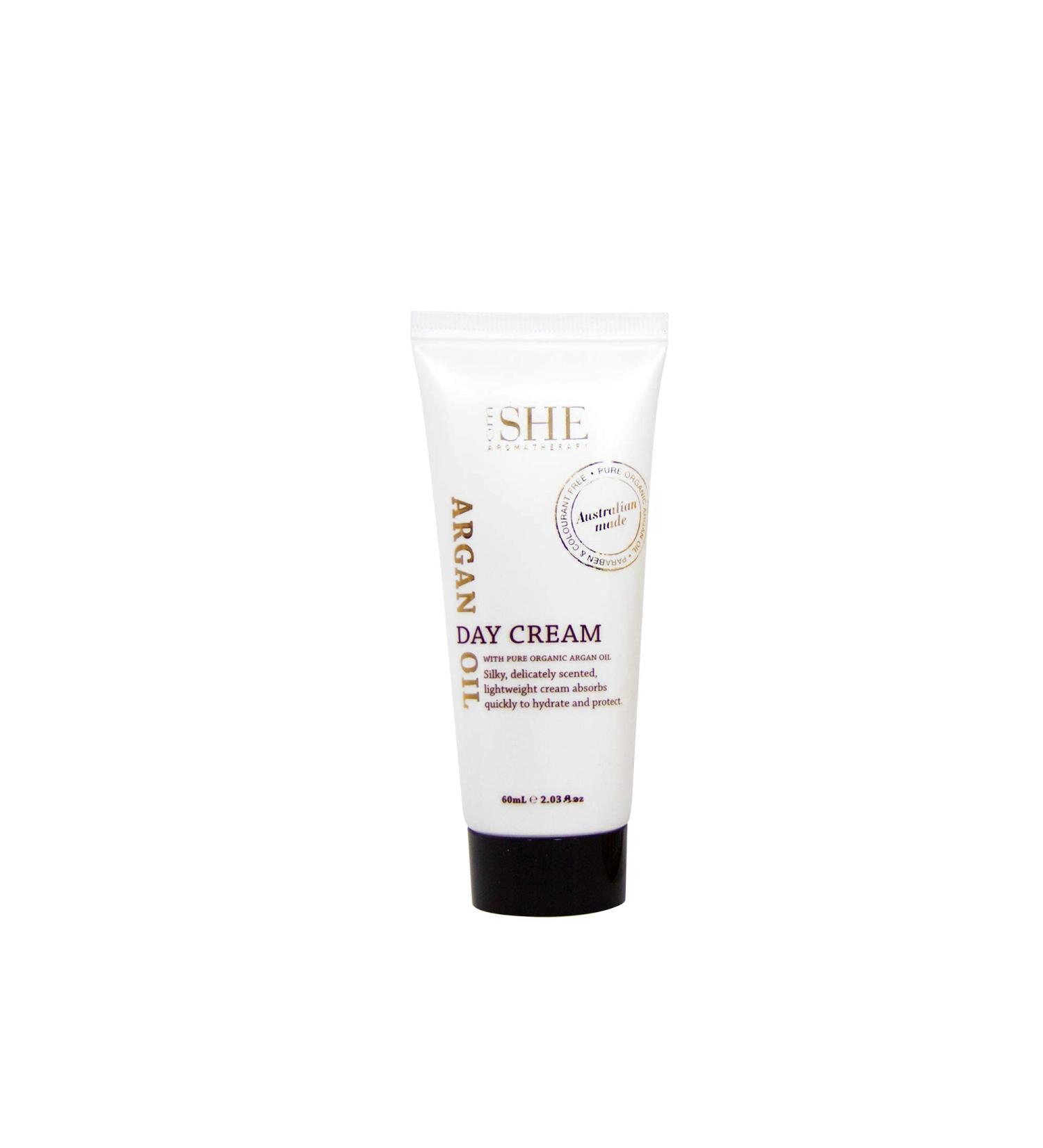 Om She Aromatherapy Argan Oil Day Cream - Revitalize Your Skin with Natural Moisture | International Shipping Available - Buy Online on GoSupps.com