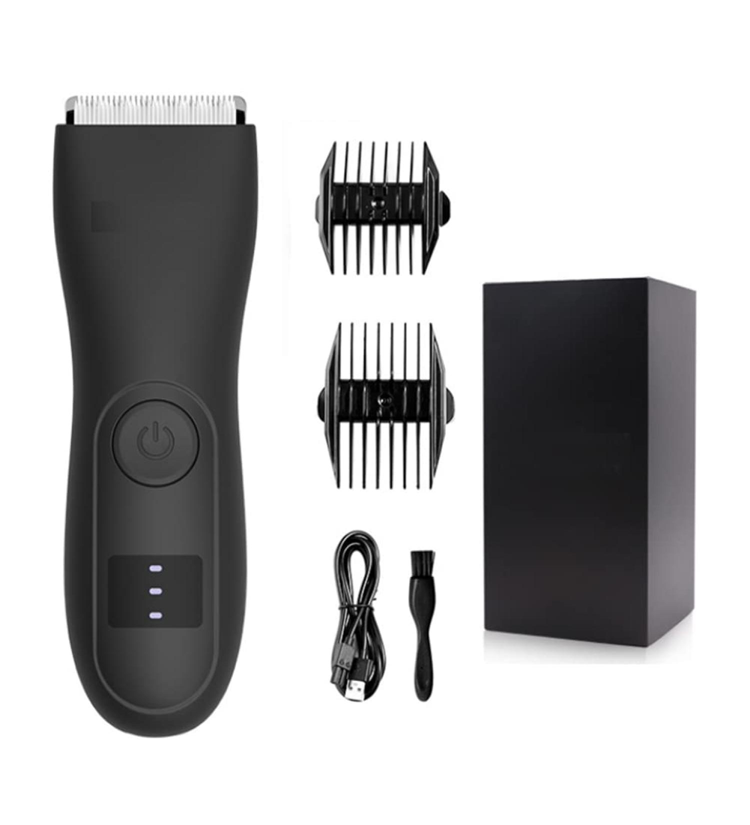 Booso Mens Body Hair Trimmer Beard Trimmer for Men Balls Women Lady Shaver Hair Removal Bikini Trimmer Groin & Body Shaver - Buy Online on GoSupps.com