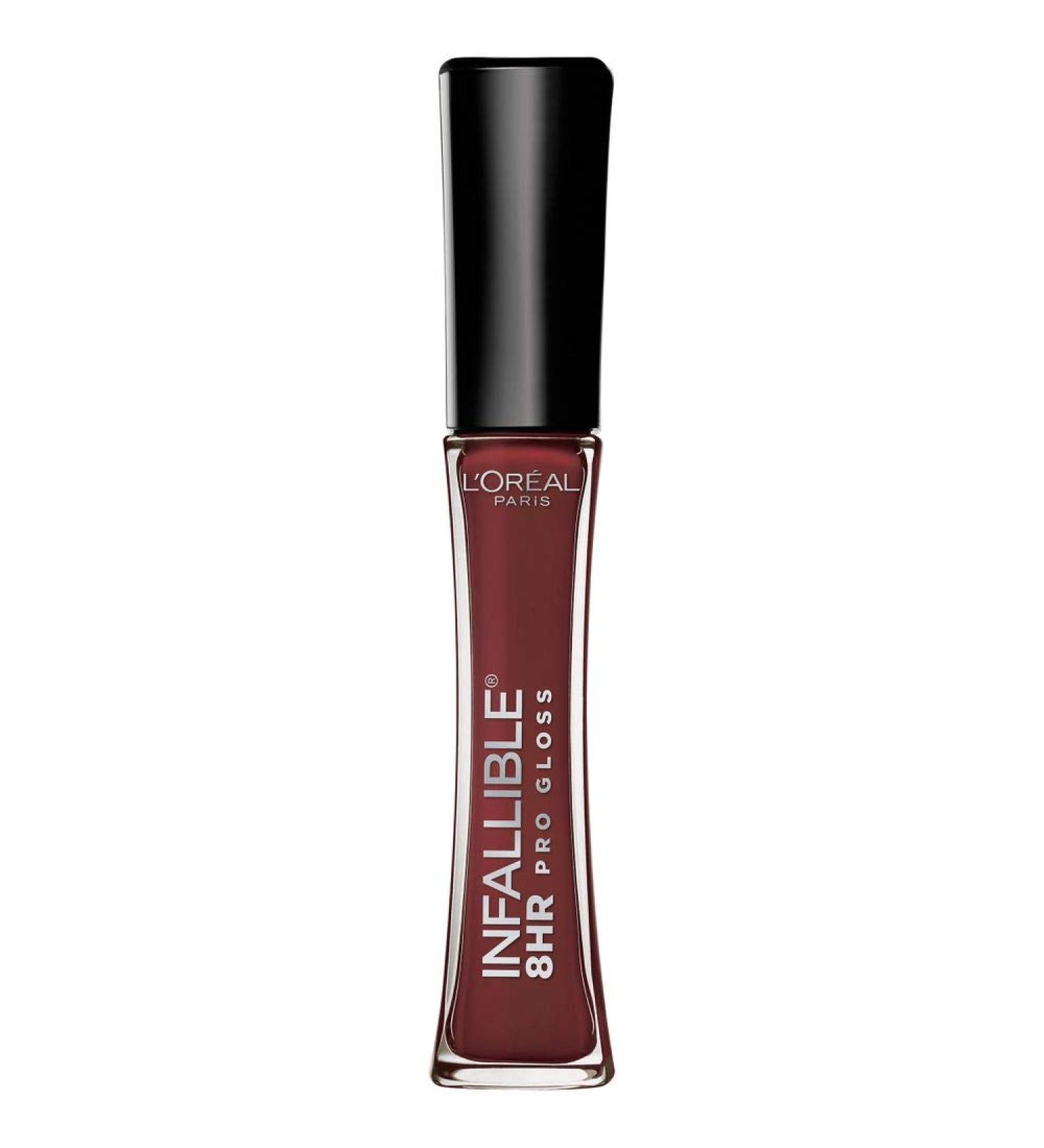 L'Oreal Paris Infallible 8 Hour Hydrating Lip Gloss Raisin - 0.5 oz - Pack of 1 - Buy Online on GoSupps.com