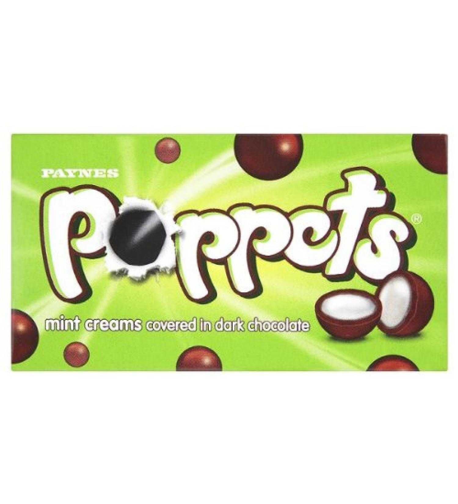 15 x Paynes Poppets Box Mint Creams 40g