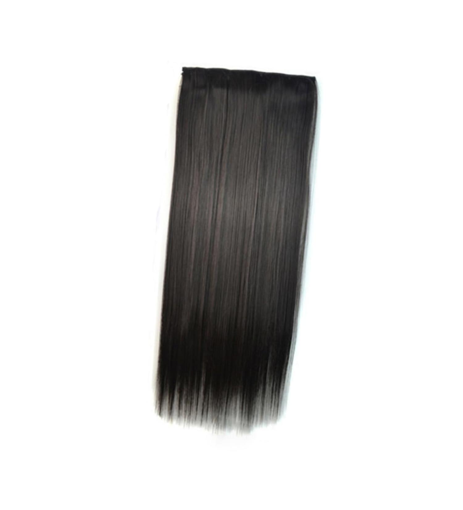 FOMIYES Straight Wigs Clip for Hair Wigs with Clips Straight Ponytail Extension Hair Jaw Clips Hair Wigs Hair Holder Toupee Black Frontal Wig European and American Hair Extensions - Buy Online on GoSupps.com