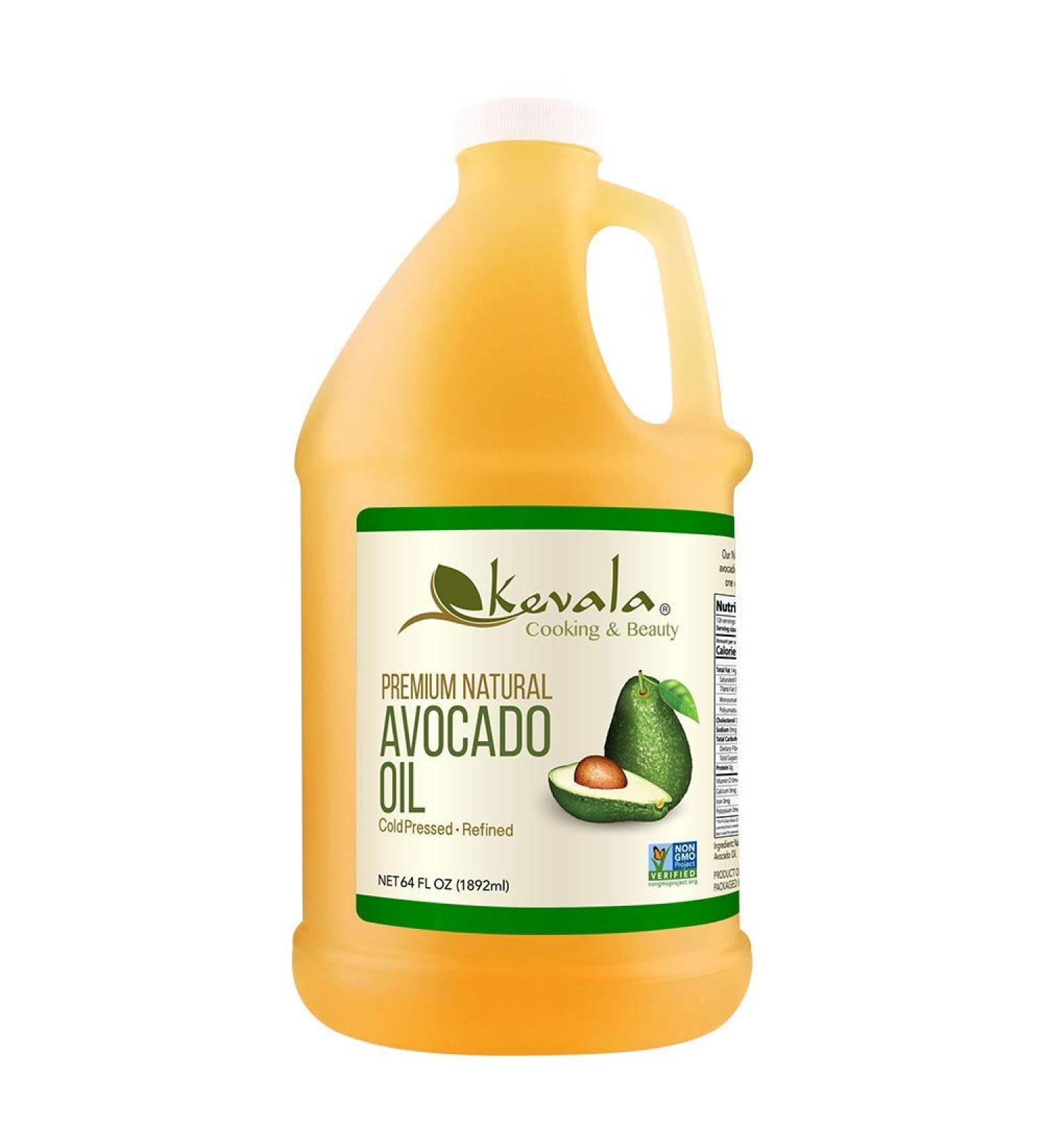 Kevala Avocado Oil 1/2 Gallon (1 892ml) (Refined) - Buy Online on GoSupps.com