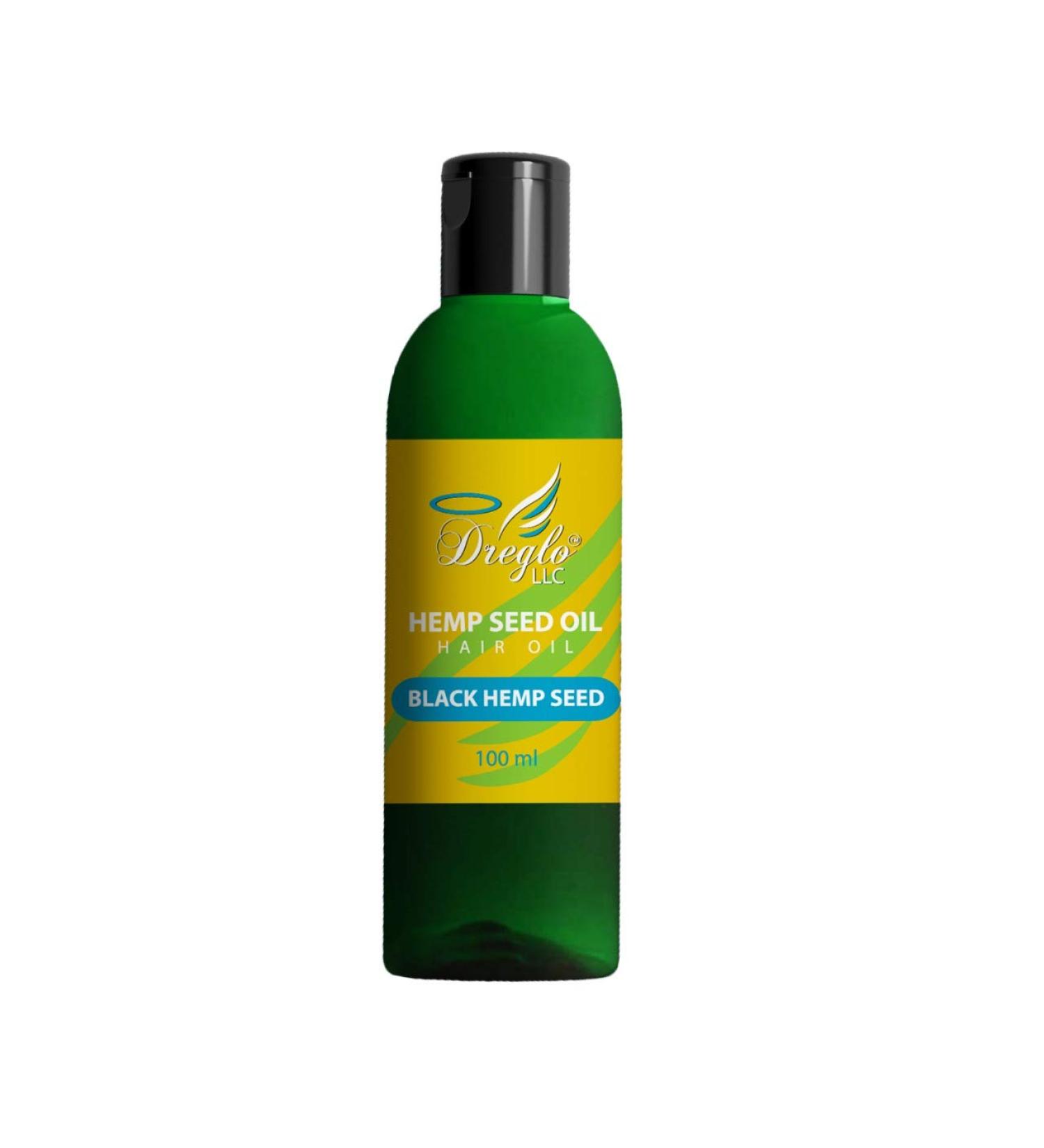 DREGLO 100% Organic Hair Oil Blend - 8 Oz | Hemp, Neem, Jamaican Black Castor, Vitamin E & Ginger Oil | For Natural Hair Types & Scalp Issues - Buy Online on GoSupps.com