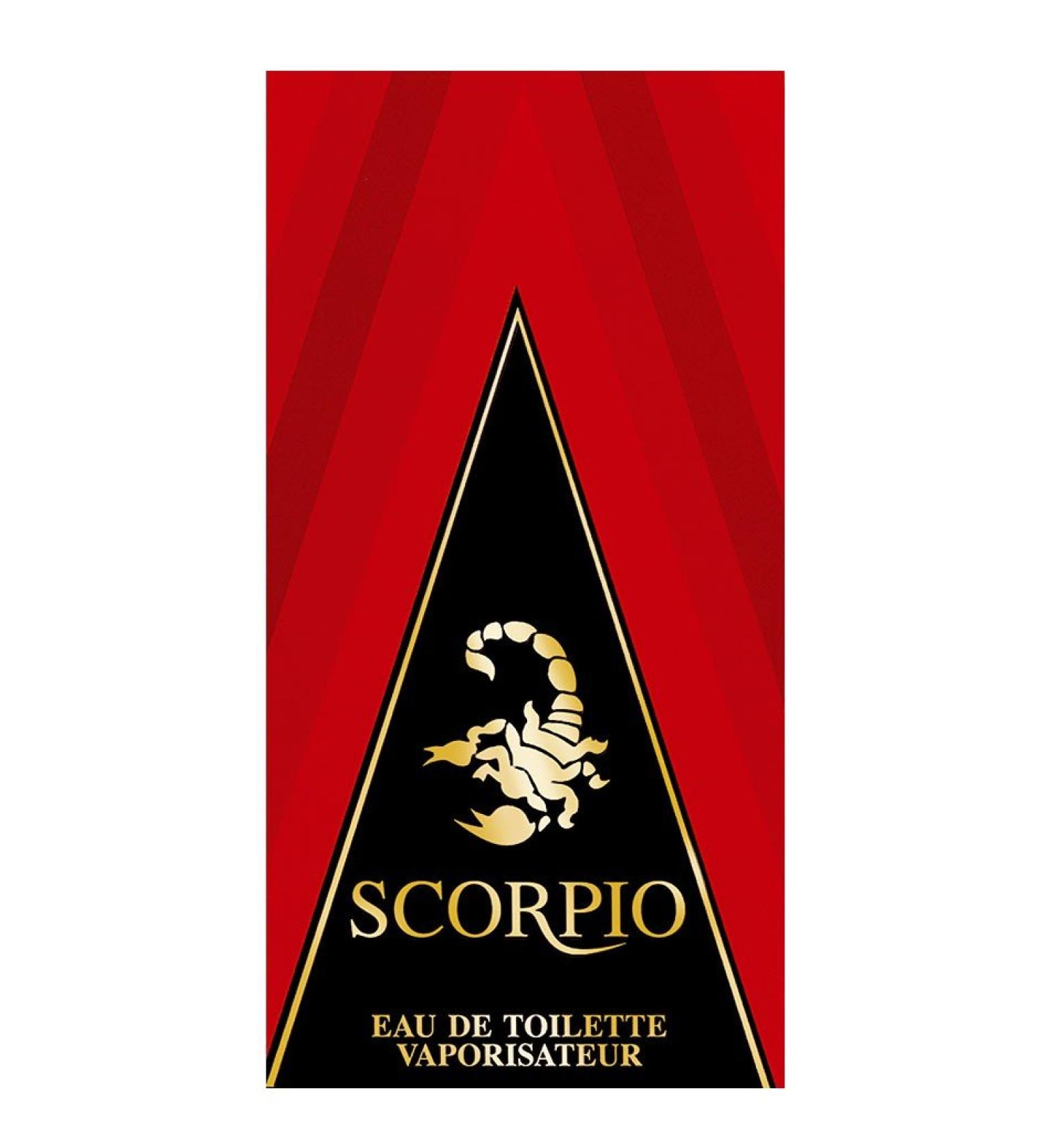 eau de toilette scorpio rouge/red