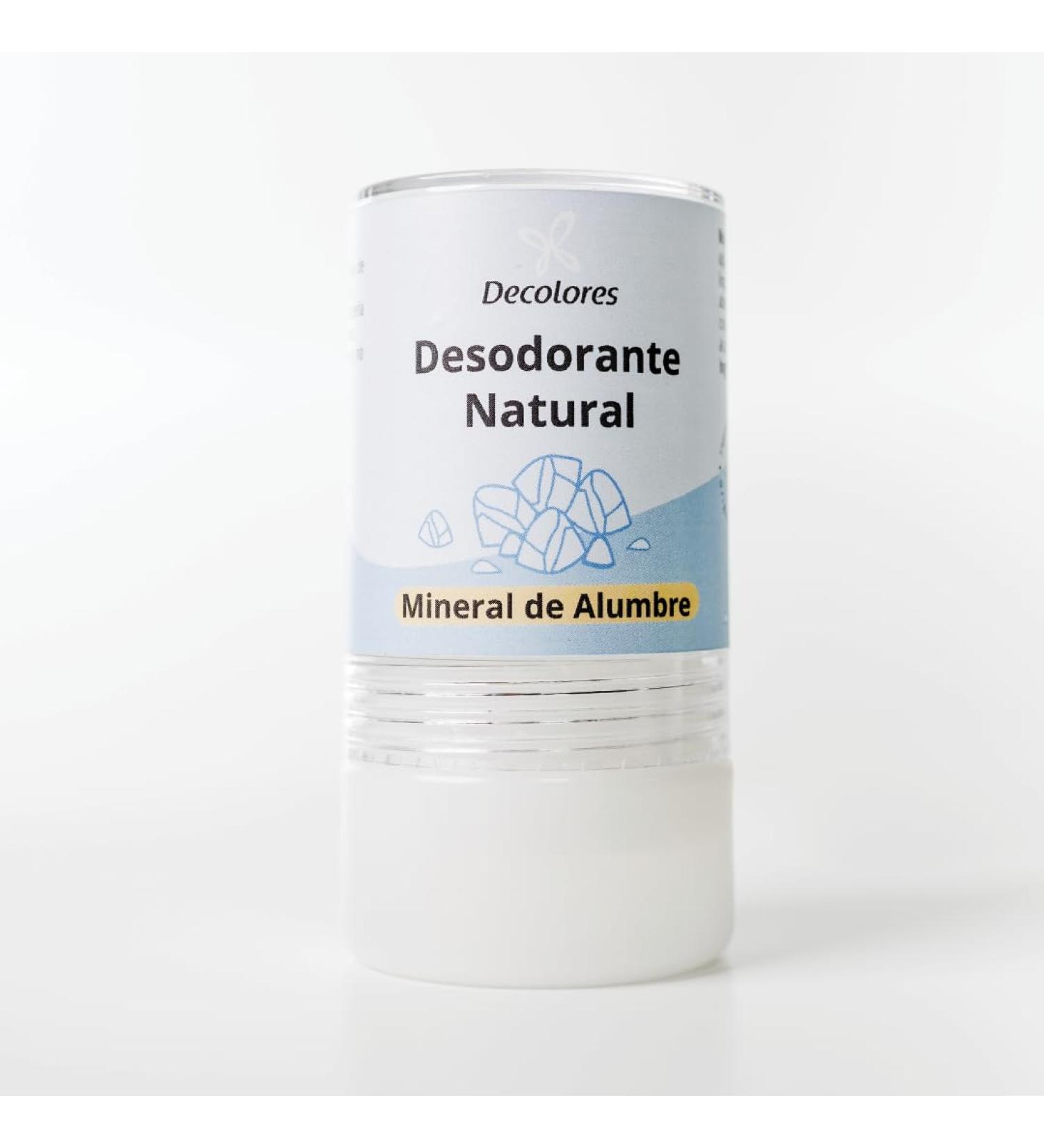  Decolores Decolores Alum Mineral Deodorant Stick 120g Natural for Insect Bites High Bactericidal Effect Prevents Bad Odors Can Be Used as Aftershave - Buy Online on GoSupps.com