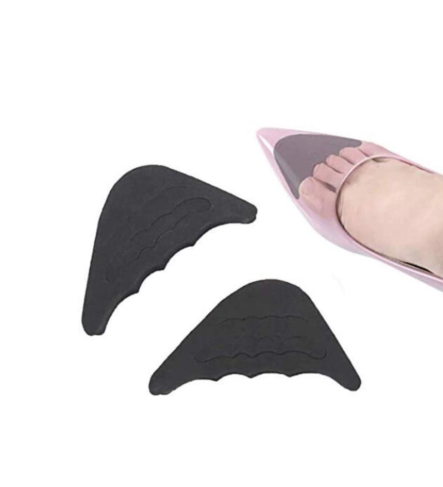 3 Pairs Adjustable Toe Fillers for Big Shoes - Improve Fit & Comfort for Men & Women Perfect for High Heels Flats & Dress Shoes (Black - Buy Online on GoSupps.com