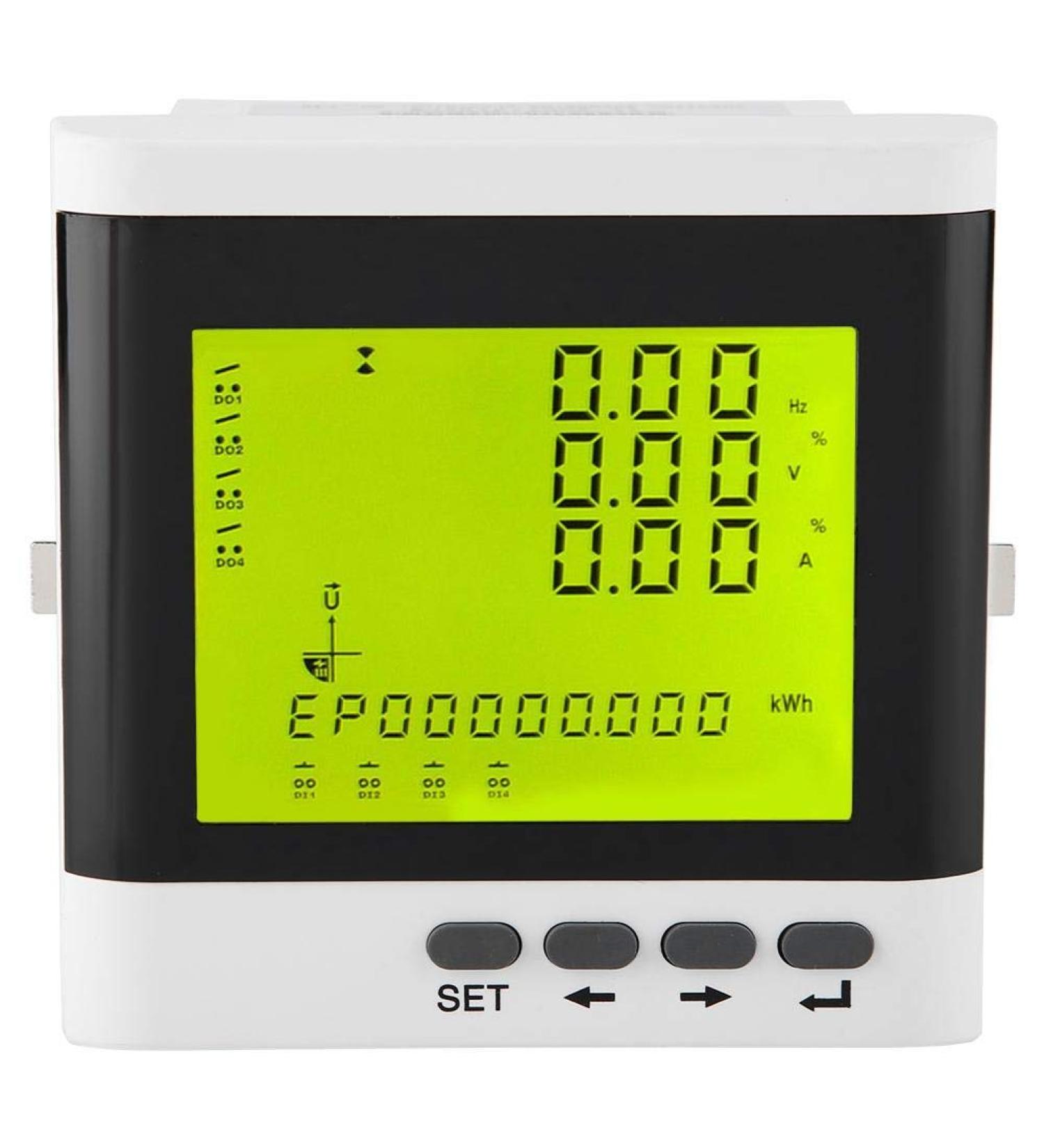 Three-Phase Multifunctional Digital Energy Meter Multi-Function Three-Phase Programmable Electric Power Meter Digital LED Ammeter Voltmeter - Buy Online on GoSupps.com