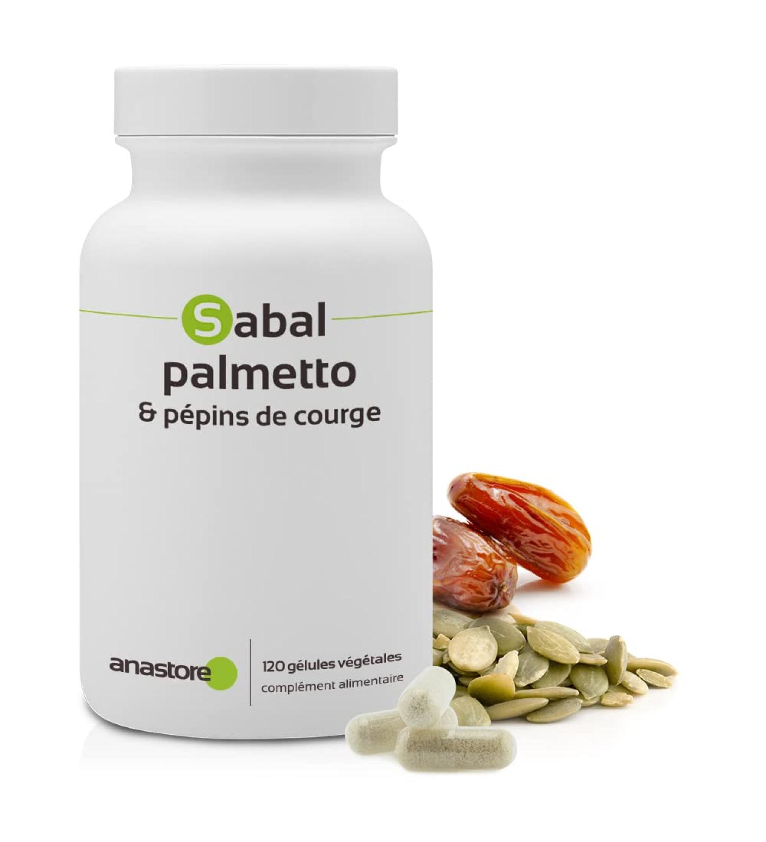 Sabal Palmetto and Squash Seed 440 mg / 120 Vegetable Capsules * Urinary Tract Prostate - Buy Online on GoSupps.com