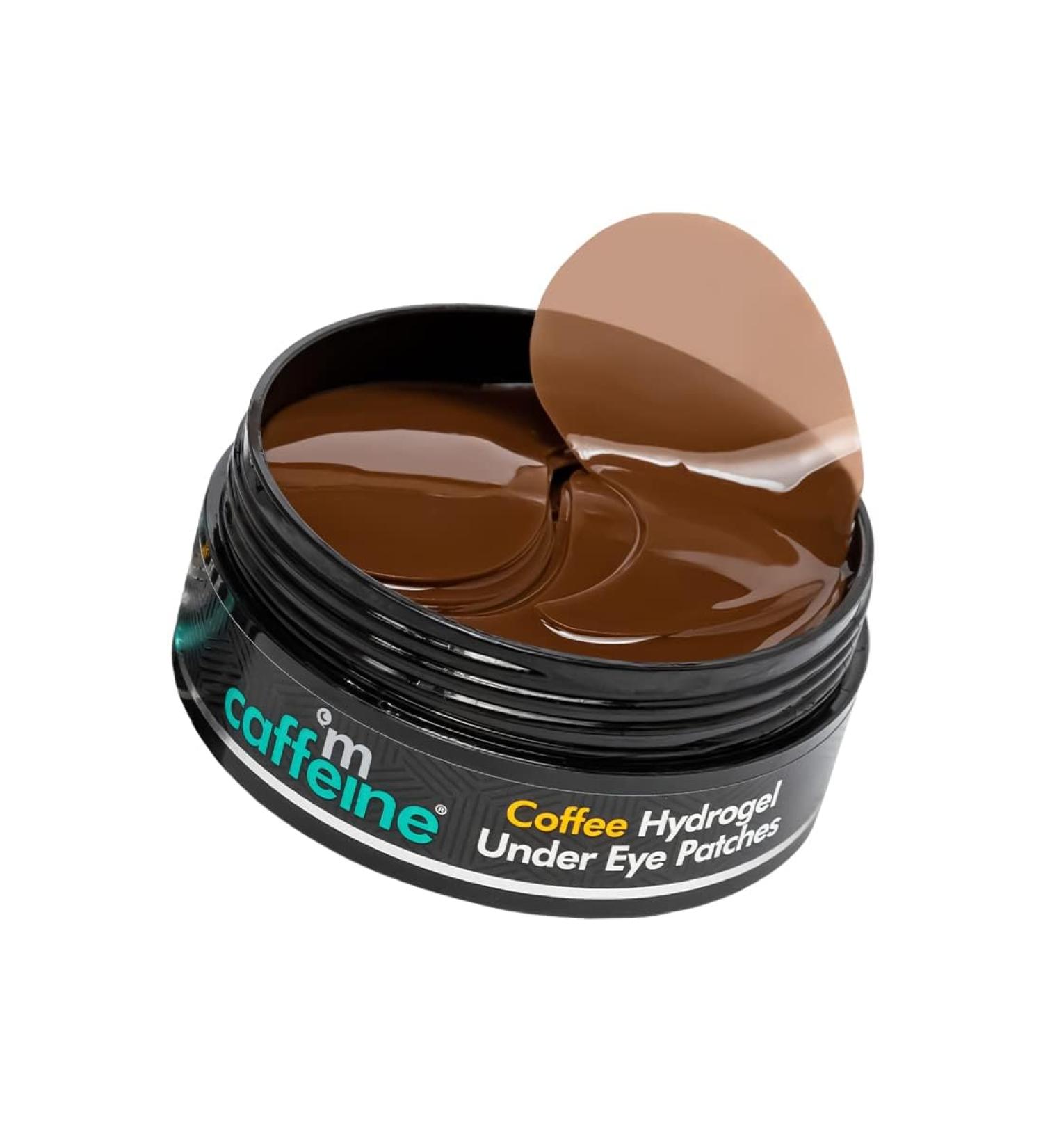 M_Caffeine Coffee Hydrogel Under Eye Patches | Reduce Dark Circles & Puffiness | 30 Pairs for Men & Women | Caffeine & Hyaluronic Acid | 2X Hydration | International Shipping - Buy Online on GoSupps.com