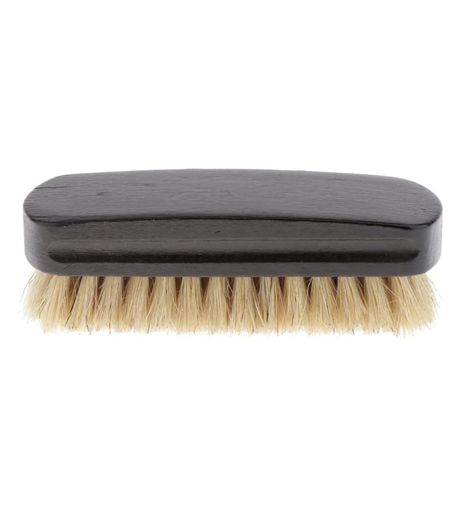 Shoe Brush Handheld Cleaning Brushe Natural Wooden Handle Shoes Cleaner Brush Polish Buffing Brush Onecolor - Buy Online on GoSupps.com
