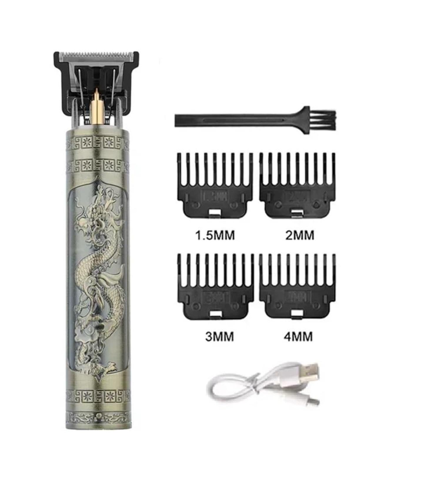 Rechargeable Hair Clipper for Men - Electric USB Shaver with LCD Display | Dragon A Cordless Razor - Buy Online on GoSupps.com
