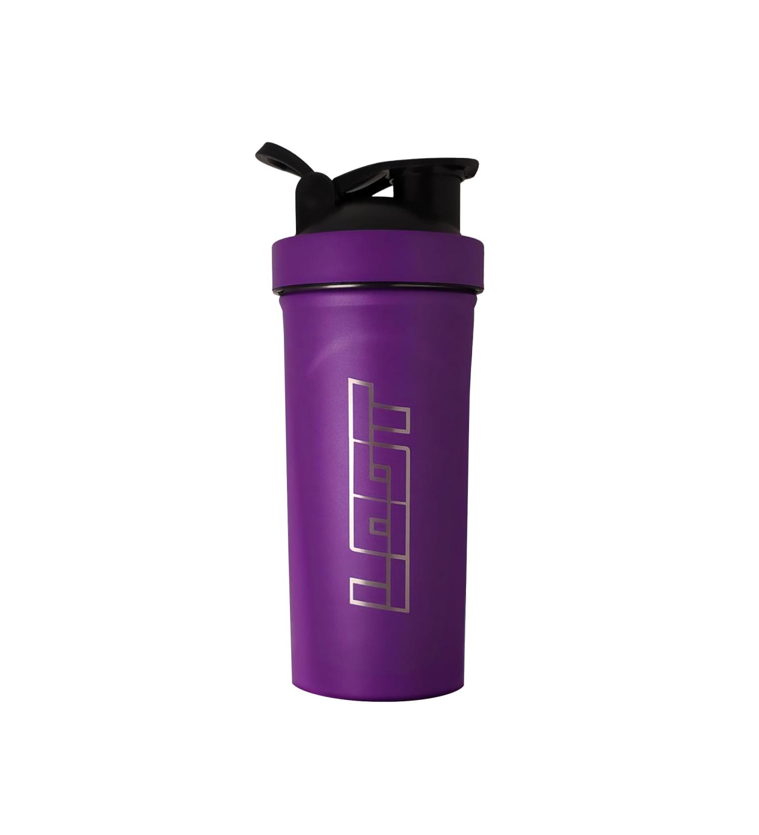 Loot - purple Ultra Instinct Metallshaker 750ml |Protein Shaker with a pressure closure and measurement scale |Fitness Shaker for lump -free shakes |BPA and DEHP free