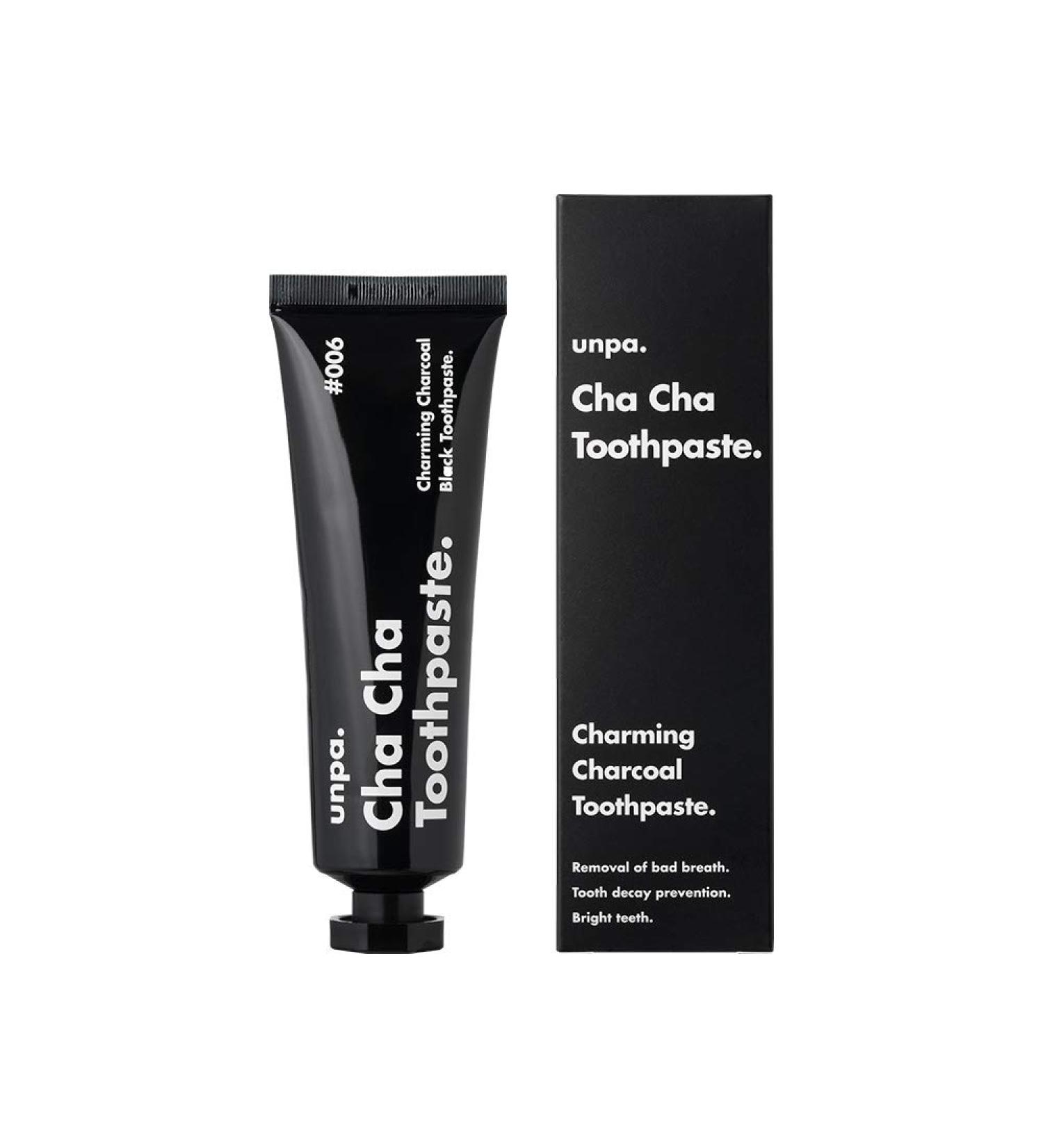 Buy unpa. Cha Cha Toothpaste - All-Natural Organic Charcoal Teeth Strengthening for Fresh Breath | 100g - International Shipping Available - Buy Online on GoSupps.com