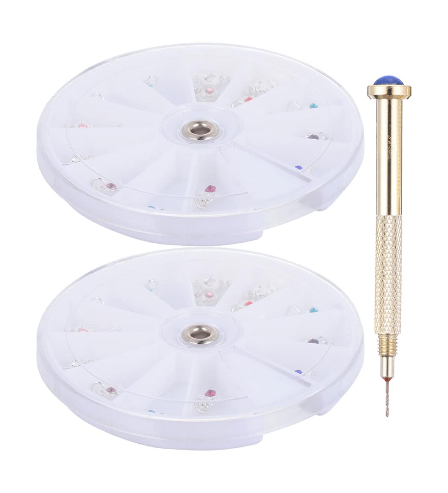 Beaupretty 2 Boxes Nail Pendant Pierced Fingernail Jewels Dangle Nail Art Charms Nail Piercing Charms Japanese Rivet Nail Decorations for Nail Art Nail Art Decor Metal Alloy 3d Manicure Assorted Color 6.8x0.5cm - Buy Online on GoSupps.com