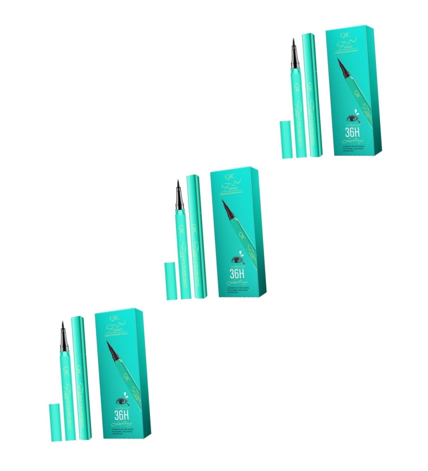 DOITOOL 3 Pcs Eyeliner Pencil Eyeline Pencil Women Eyeliner Girl Eyeliner Liquid Eyeliner Makeup No Smudge - Buy Online on GoSupps.com