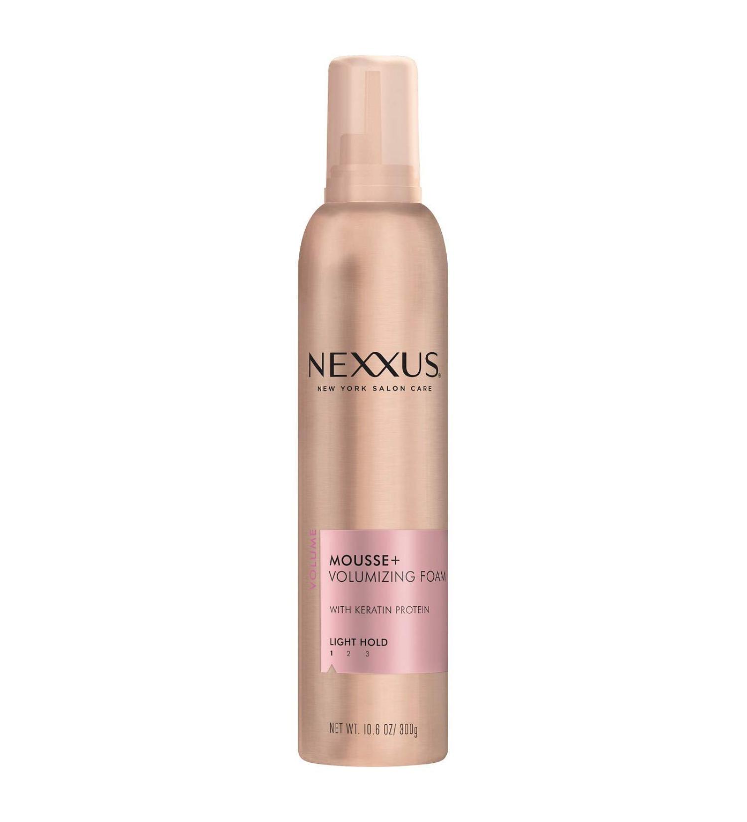 Nexxus Volumizing Foam Styler Mousse Plus 10.6 oz Pack of 6 Natural 10.6 Ounce (Pack of 6)