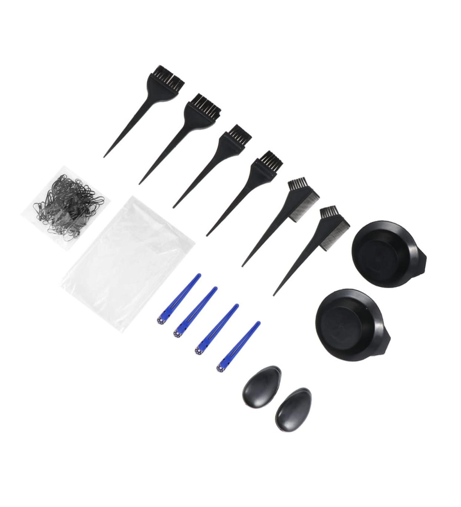 Ipetboom 1 Set Hair Dyeing Kit Balayage Brush Hair Dyeing Brush Disposable Barber Apron Highlight Hair Brush Dye Mixing Bowl Hair Tint Bowl Tools Hair Coloring Tool Household Hair Dye Bowl - Buy Online on GoSupps.com