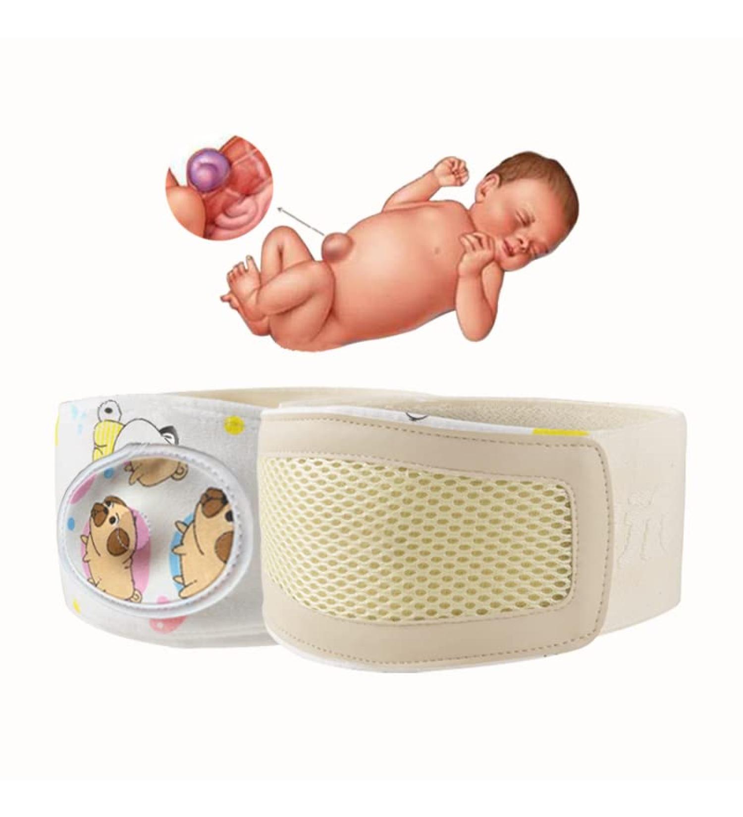 Umbilical Hernia Belt for Baby & Child - Adjustable Navel Truss Support (1 Set) - Buy Online on GoSupps.com