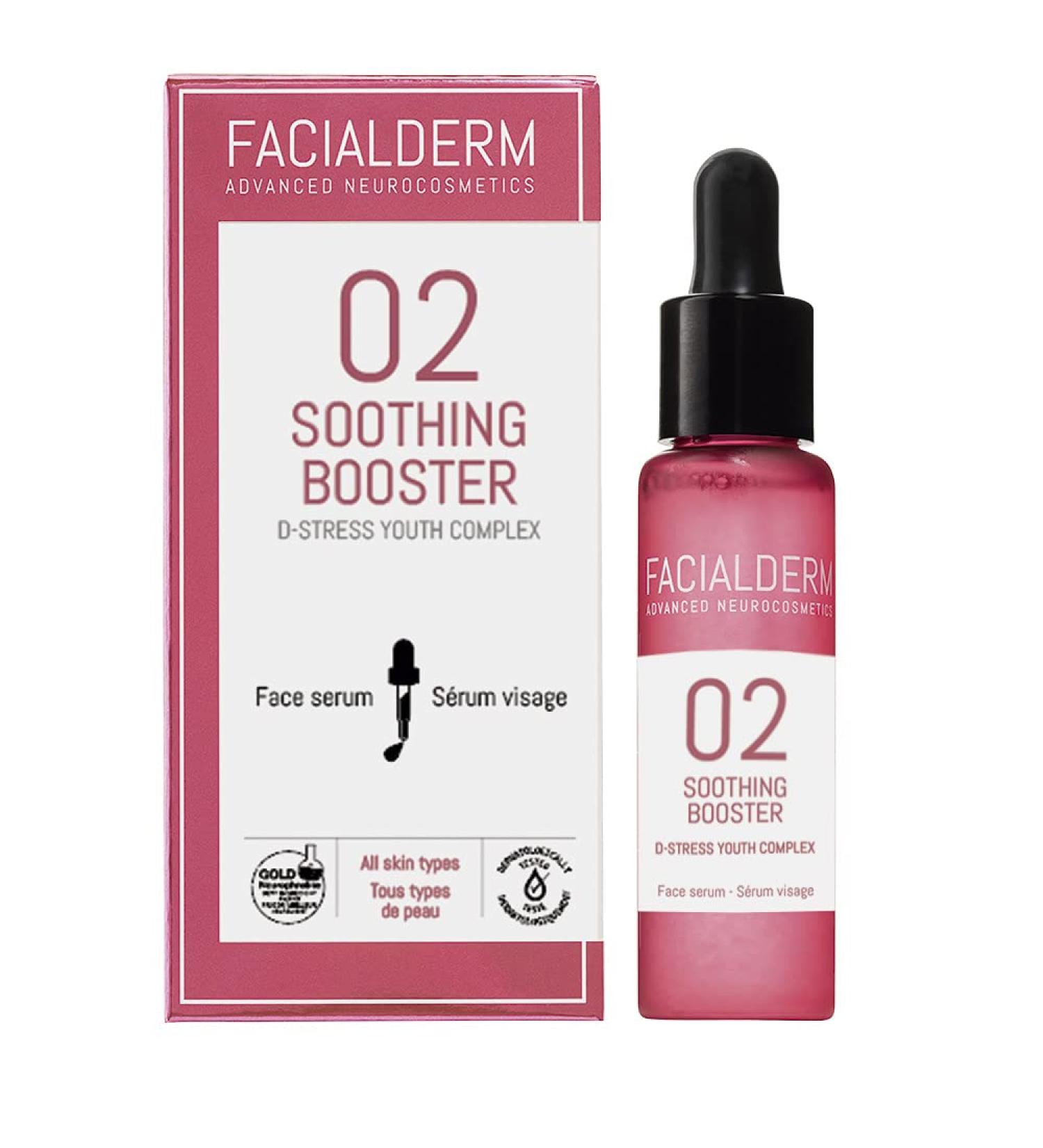 02 Soothing Booster Softening & D-Stress Youth Complex Face Serum