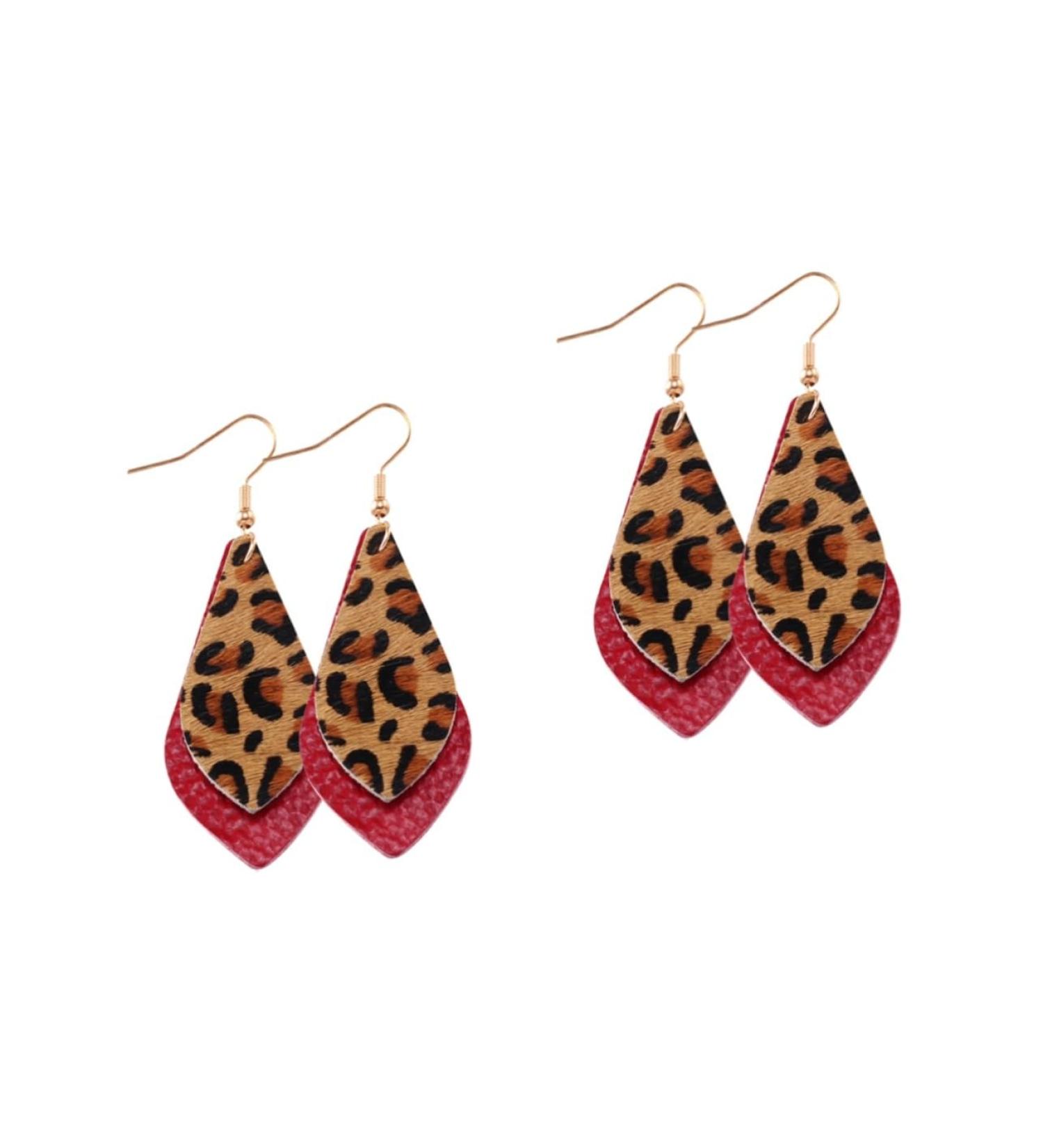 CALLARON 3 Pairs Stud Earrings Women Earrings Ear Rings Earrings Decor mediumx2pcs Claretx2pcs - Buy Online on GoSupps.com