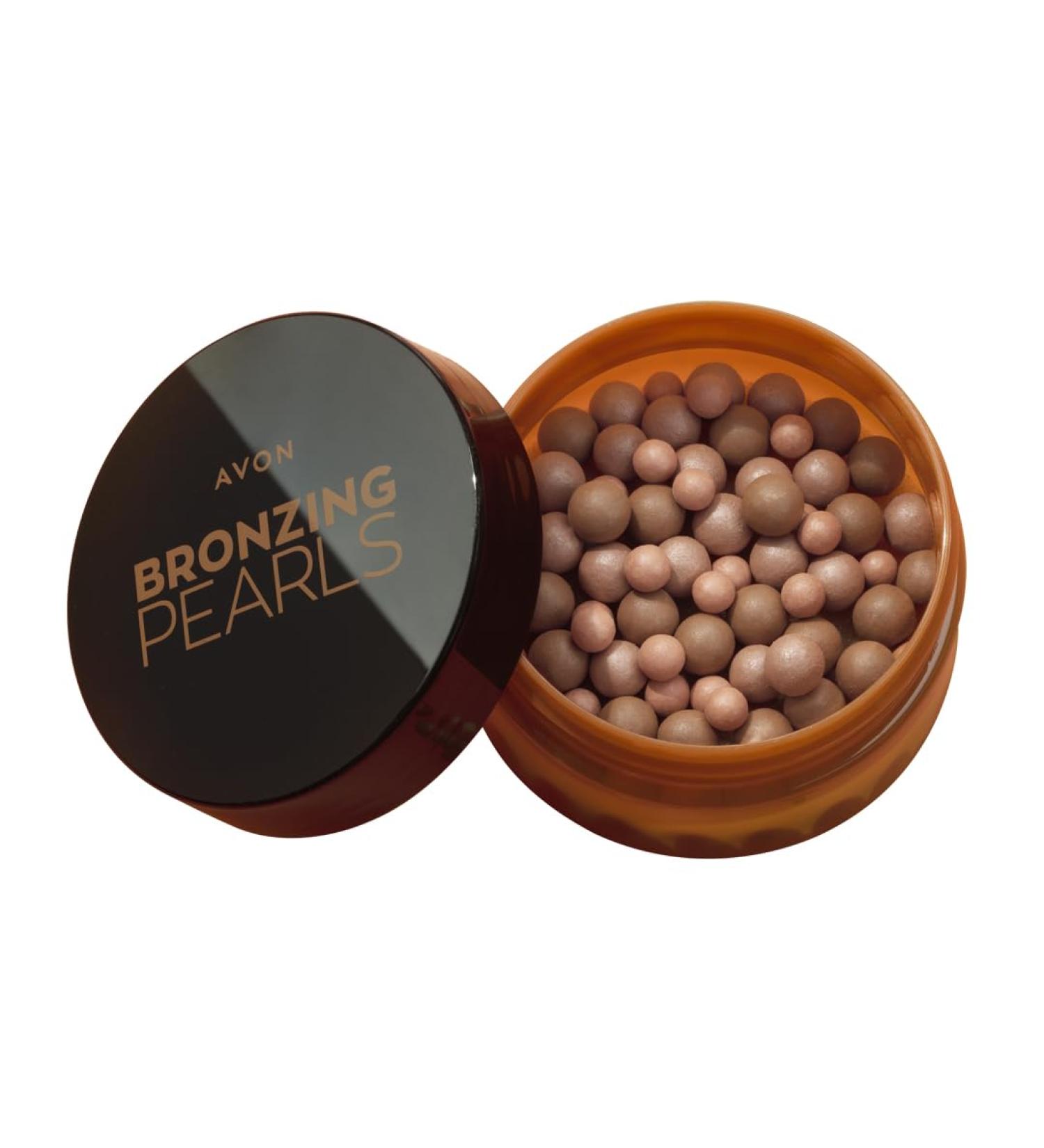 Avon Bronzing Pearls Medium Tan - Multi-Sized Mineral Pigments for a Multi-Dimensional Glow - 28g - Buy Online on GoSupps.com