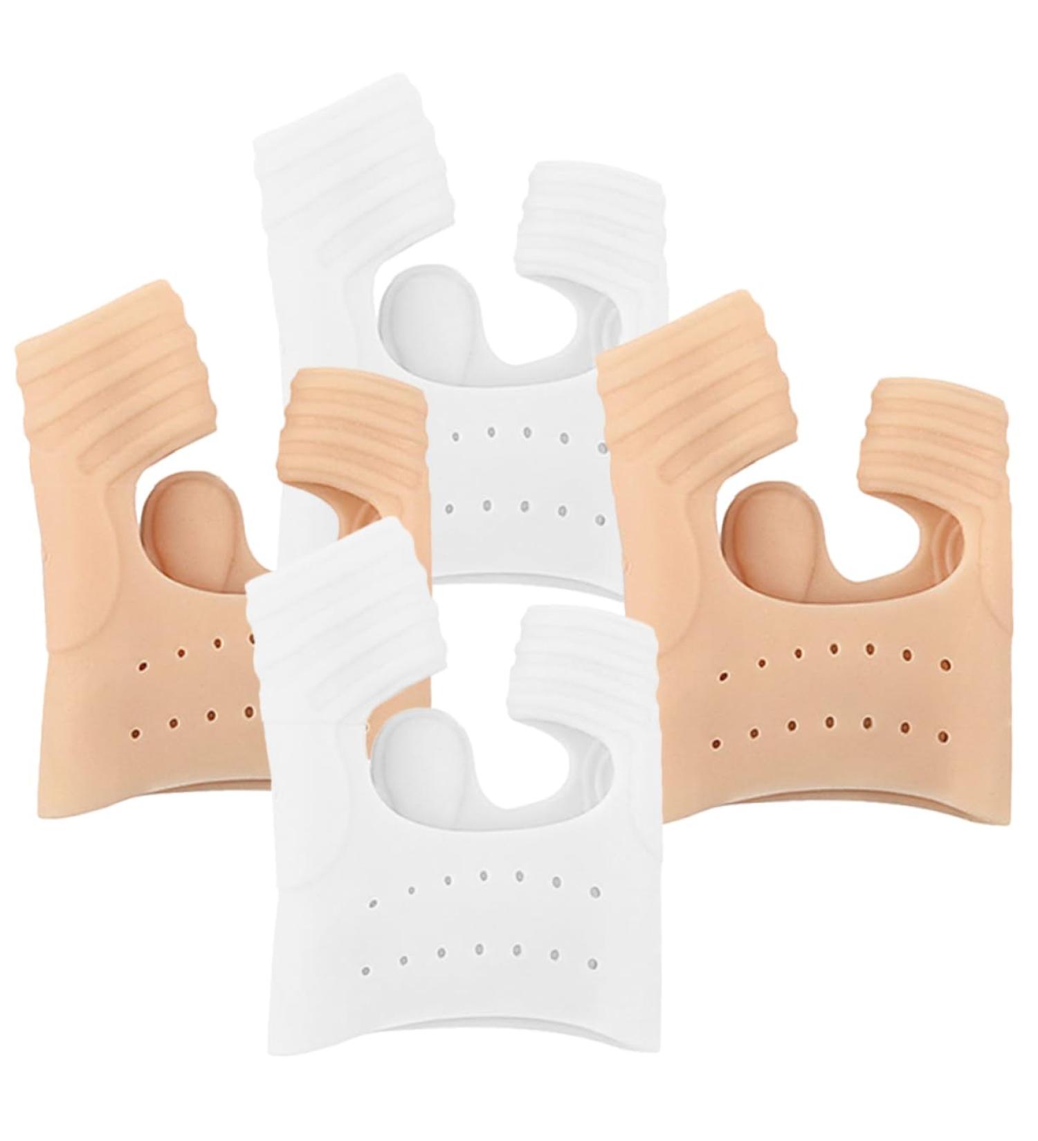 FOMIYES Bunion Pads for Women & Men - 2 Pairs Toe Separators Big Toe Brace Cushions for Hammertoe Relief - Buy Online on GoSupps.com