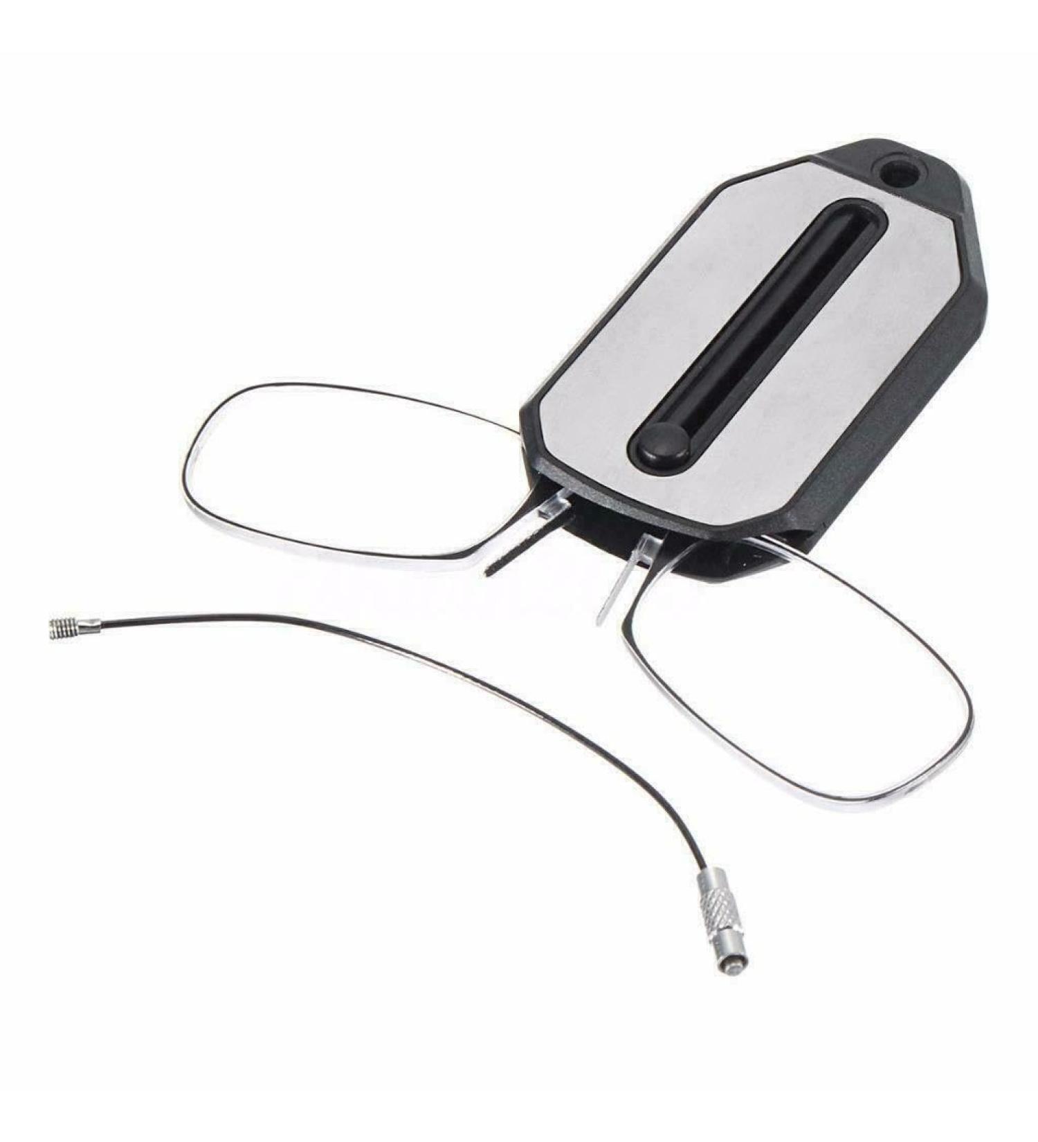 MoguGo Keychain Reading Glasses - Foldable Mini Nose Clip Strength 2.50 Unisex Compact Case - International Shipping Available - Buy Online on GoSupps.com