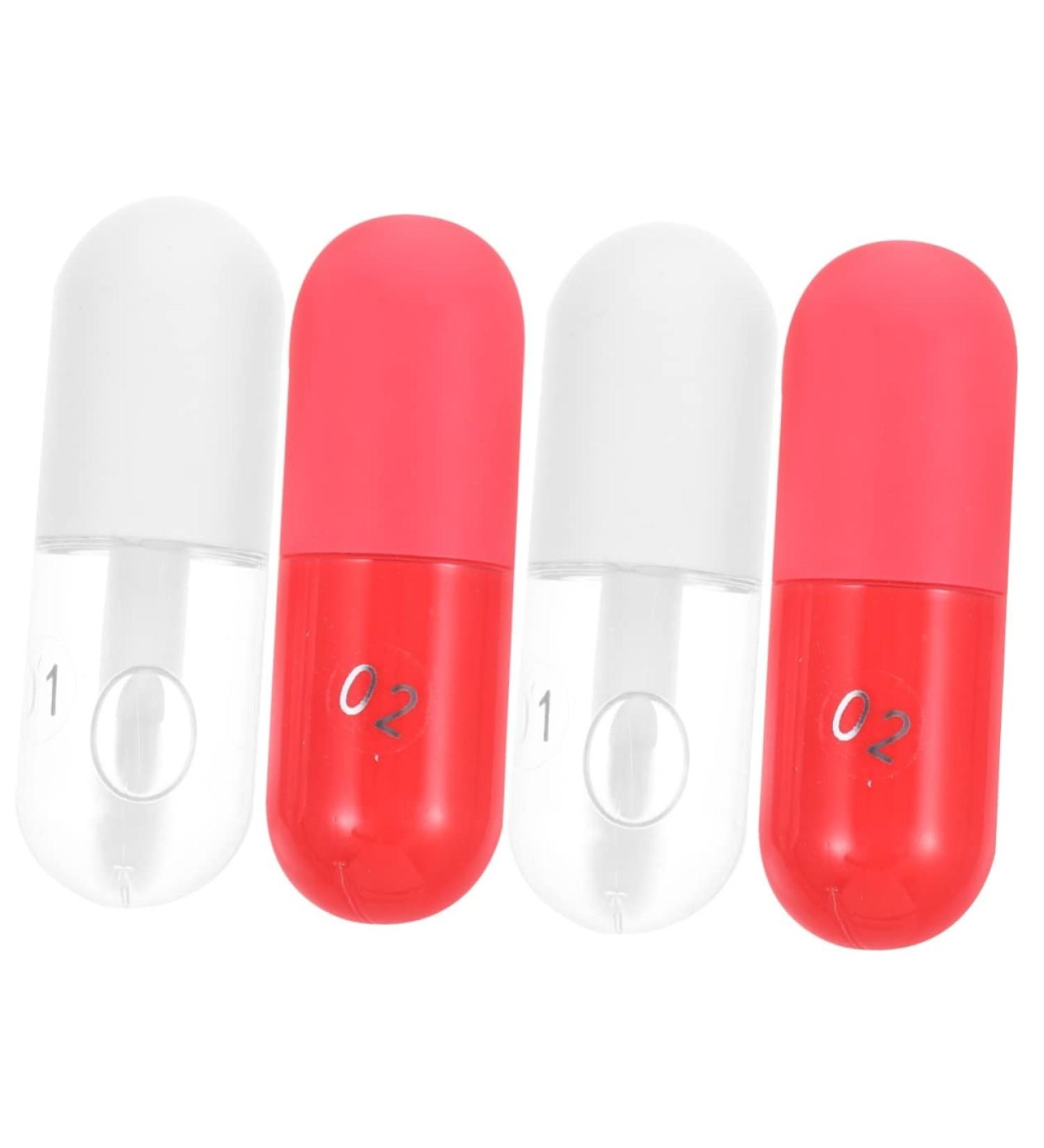 STAHAD Lip Oil Lip Plumper & Balm Set | Natural Plant Essence Makeup for Moisturized Lips - 4 Pcs - Buy Online on GoSupps.com