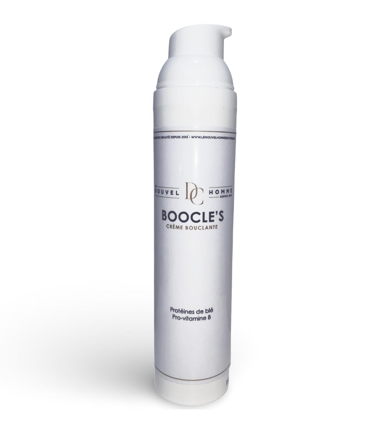 Le Nouvel Homme D.C Boocle's Curling Cream for Frizzy Curly Hair, Wheat Protein, Pro-Vitamin B