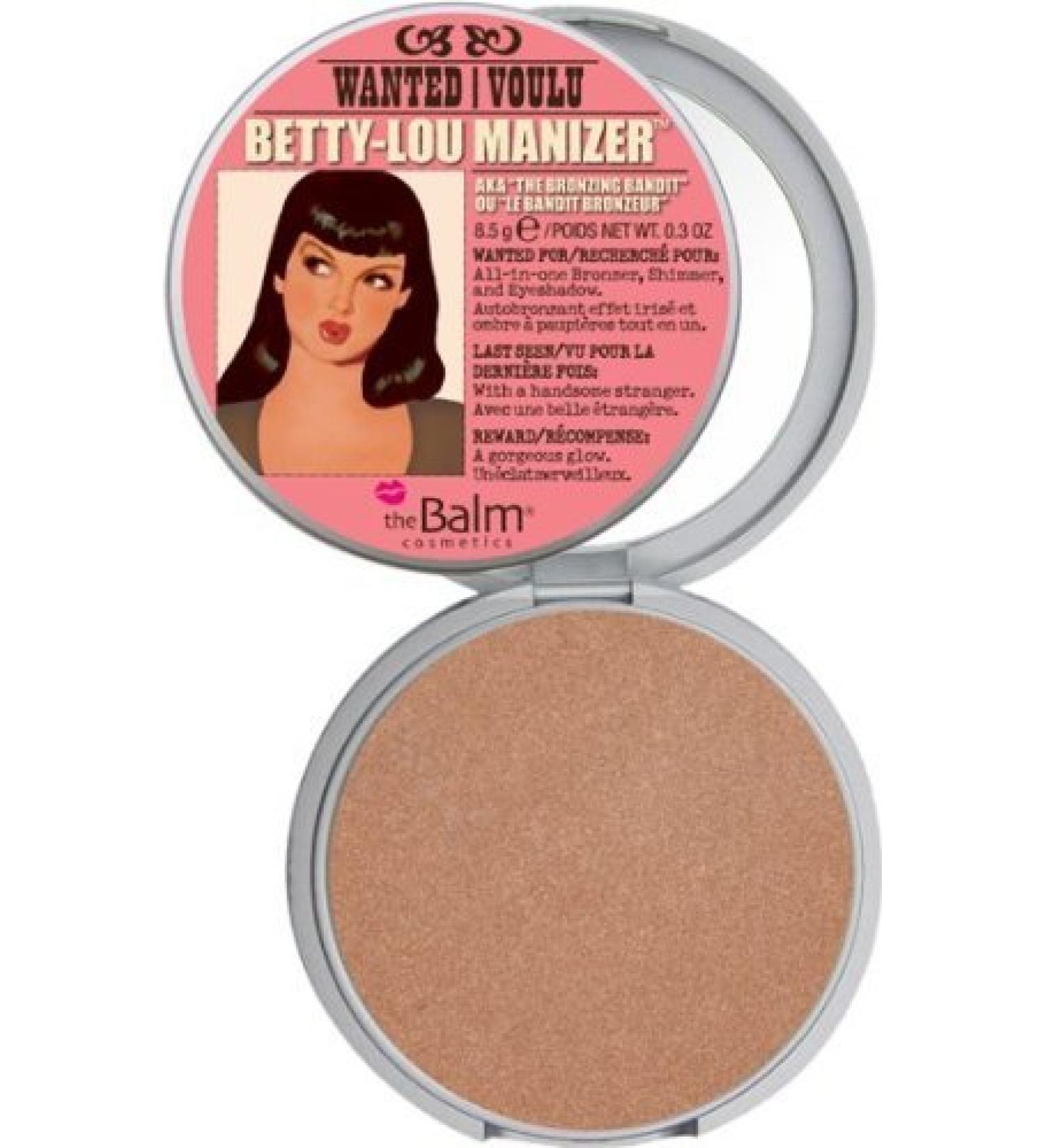 theBalm Manizer Highlighter  Shadow  Shimmer  Bronzer Betty-Lou