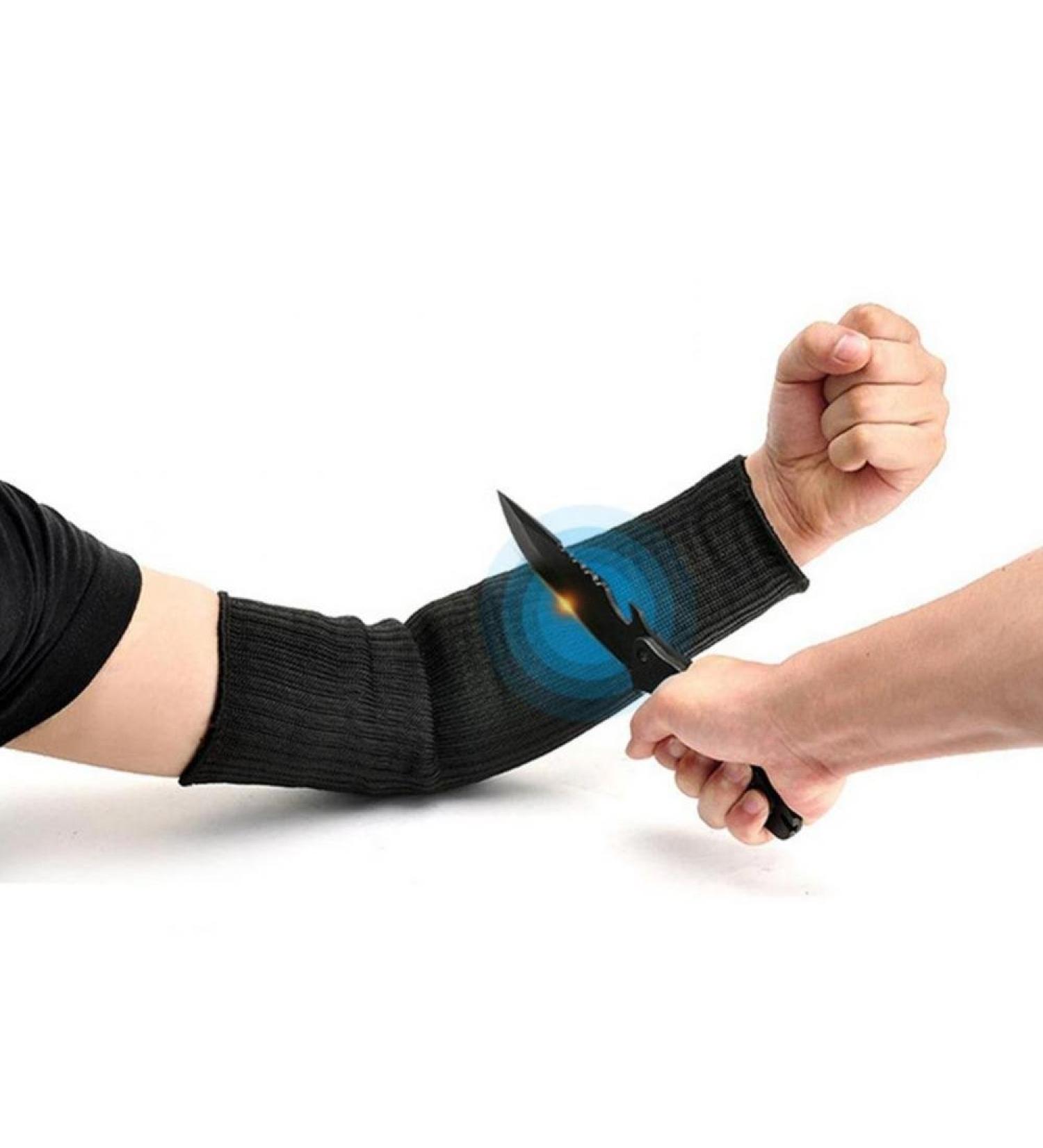 Buy Kevlar Arm Protection Sleeves - Anti-Cut Heat-Resistant 1 Pair for Garden & Cuisine | Singparted - Buy Online on GoSupps.com