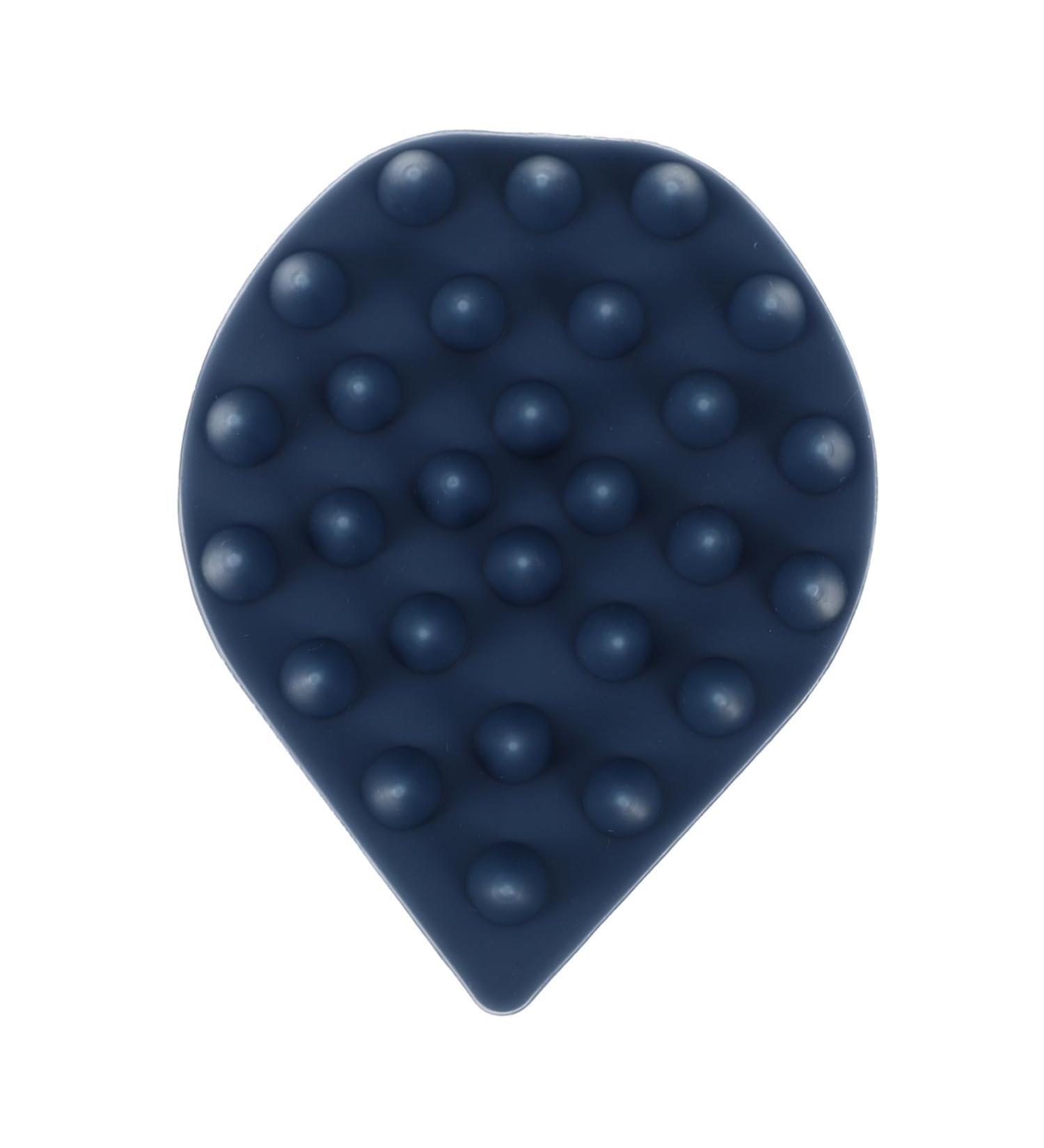 BCOATH Silicone Bathing Brush & Hair Washing Comb - Scalp Massage Device | Water Drop-Shaped Brush (8.5x7cm) for Ultimate Hair Care - Buy Online on GoSupps.com