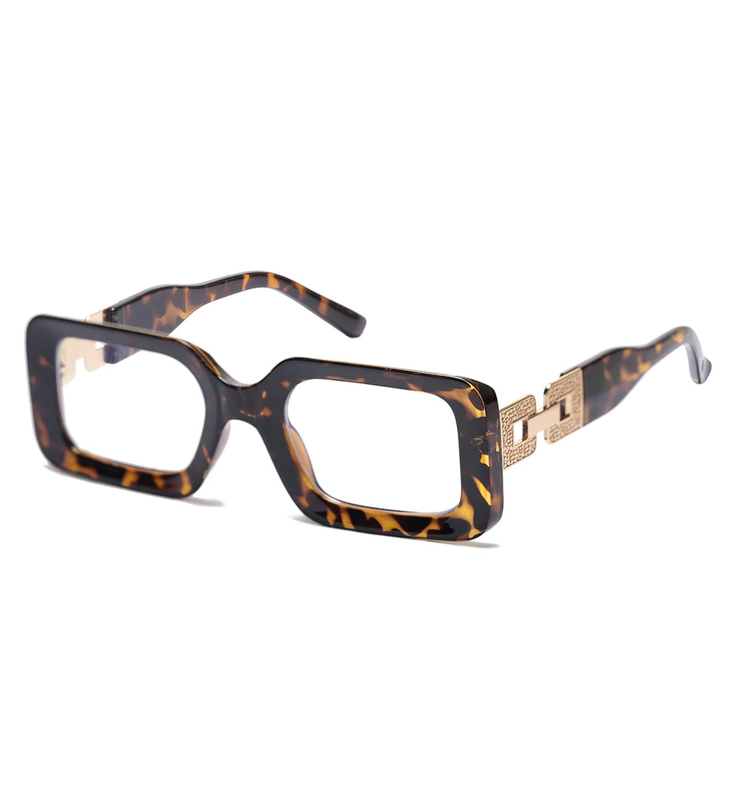 SOOLALA The Reading Glasses Company Blue Light Blocking Womens Reading Glasses Leopard 0.0 x - Buy Online on GoSupps.com