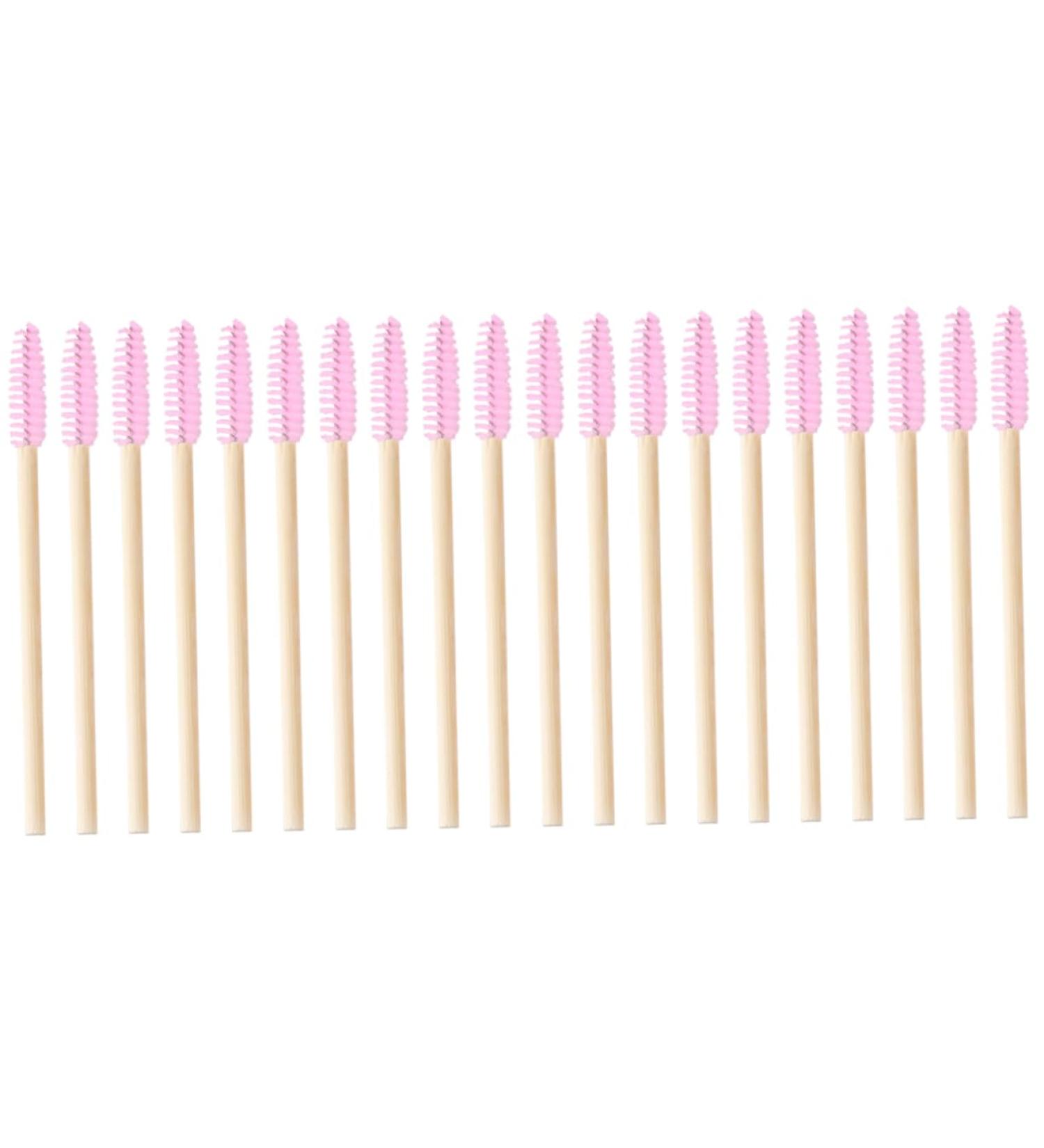 Ipetboom 20pcs Disposable Extension with Wand Bamboo Md Makeup Lengthening Eyeliner Serum for Wooden Mascara - Buy Online on GoSupps.com