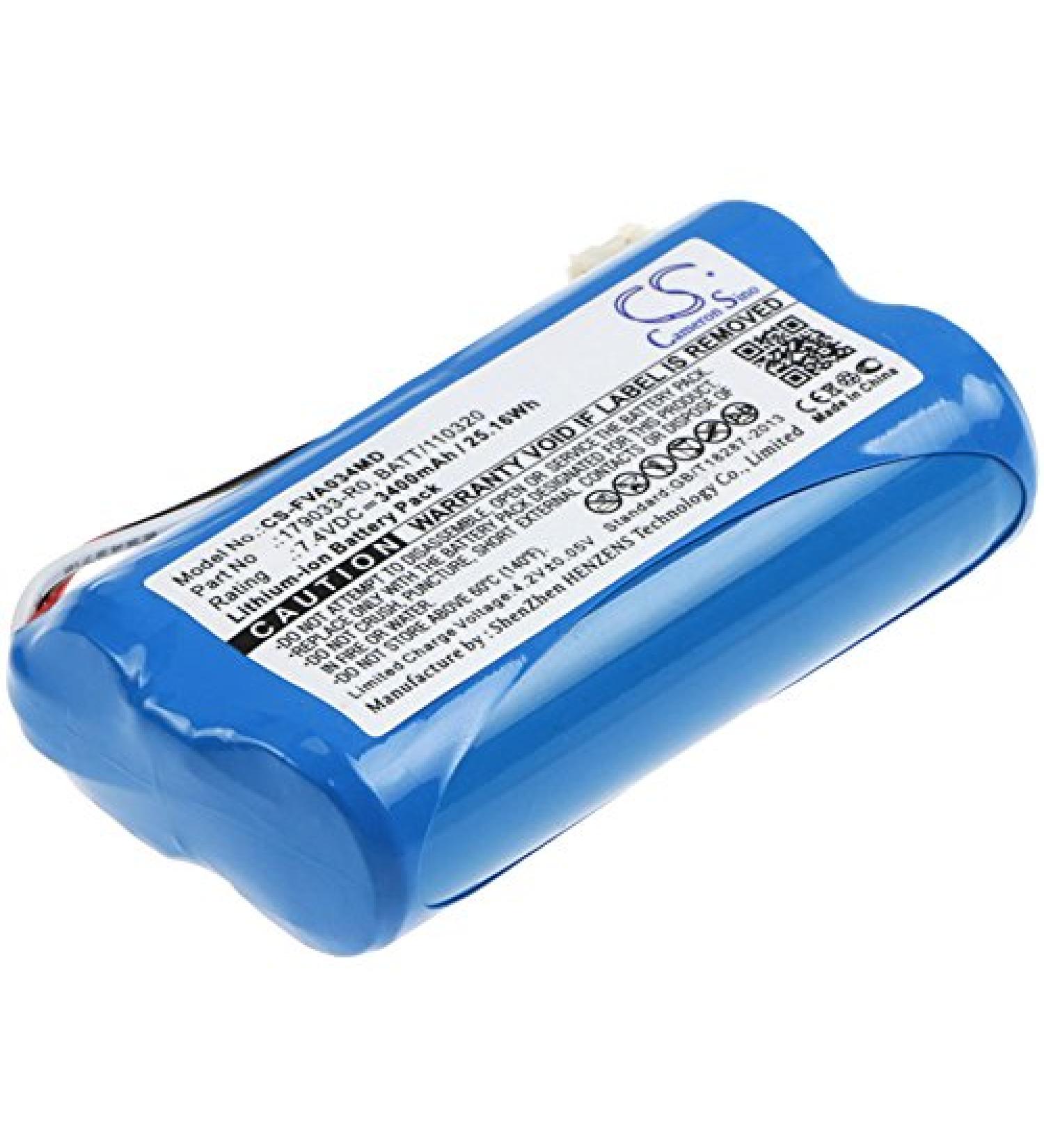 WOLWES Battery Replacement for Fresenius P/N 110320-O 179033 88888749 - International Shipping Available - Buy Online on GoSupps.com