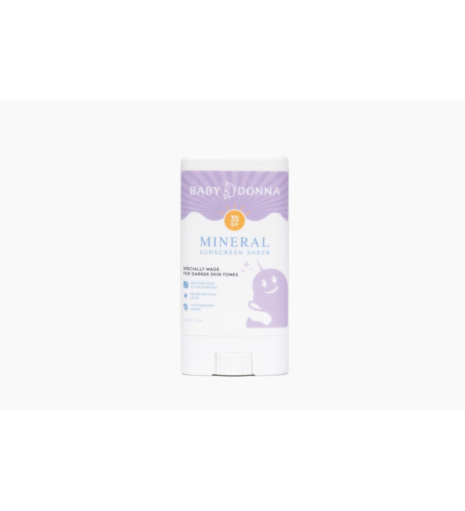Sheer Mineral Sunscreen Stick SPF 35 - Lightweight Broad Spectrum UV Protection for All Skin Types | International Shipping Available - Buy Online on GoSupps.com