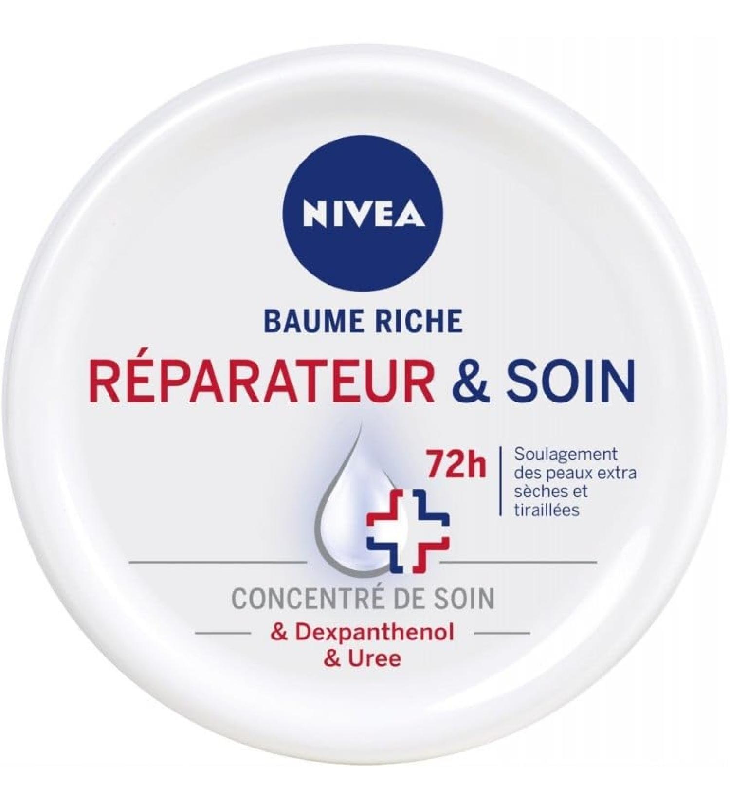 Niviea Body Repair & Care Body Balm 300 ml Pot - Pack of 3 - Sold as a Set - Buy Online on GoSupps.com